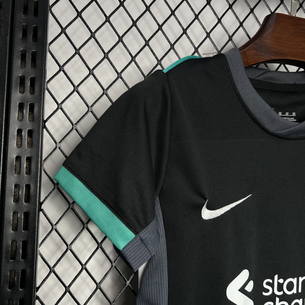 ManixJersey.com | Liver.pool 24-25 Away Kids Kit -Customize Name, Number and Patch | Worldwide Shipping