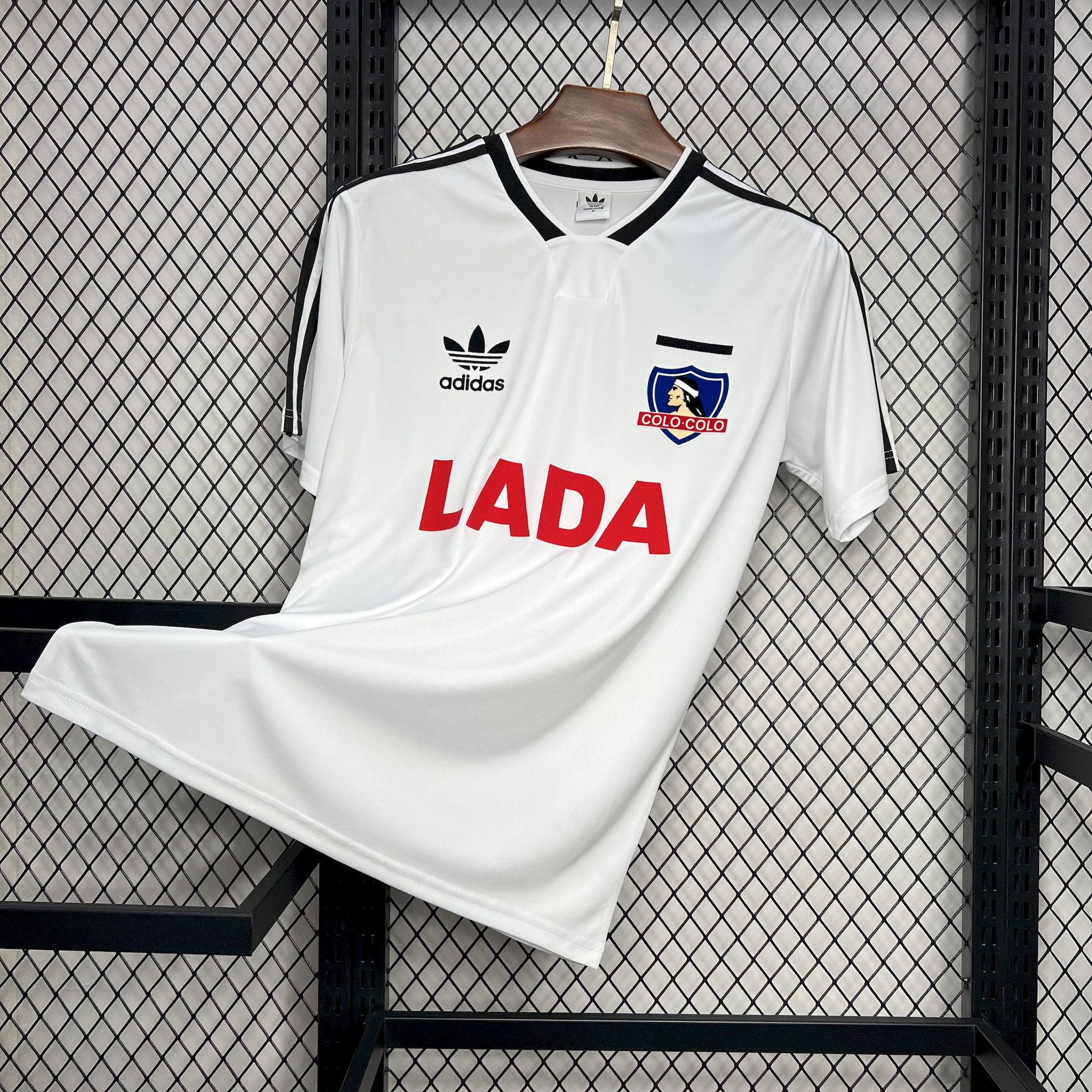 ManixJersey.com | Retro Colo Colo 1991 Home Jersey -Customize Name, Number and Patch | Worldwide Shipping