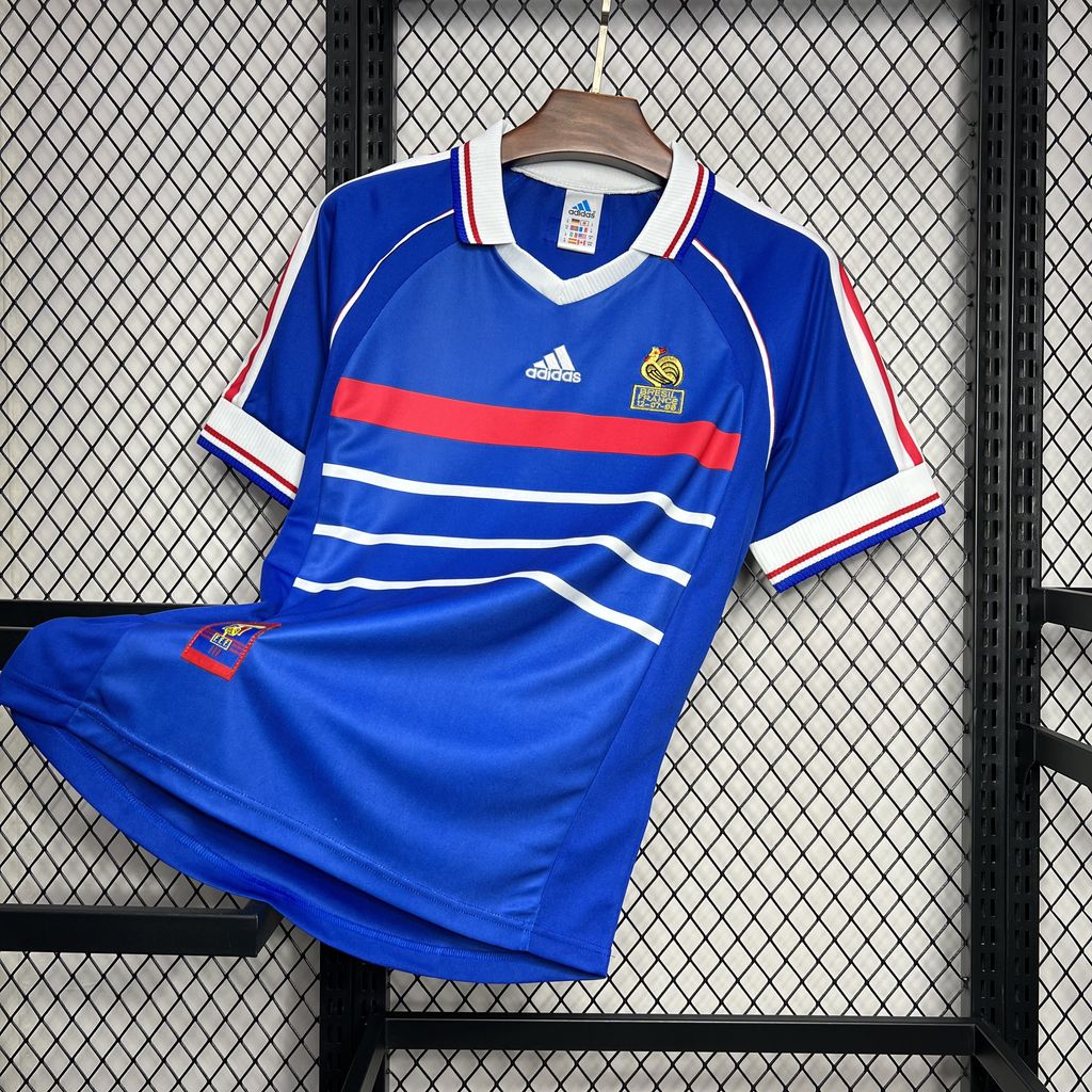GlobeJersey-France Retro 1998 Home Jersey