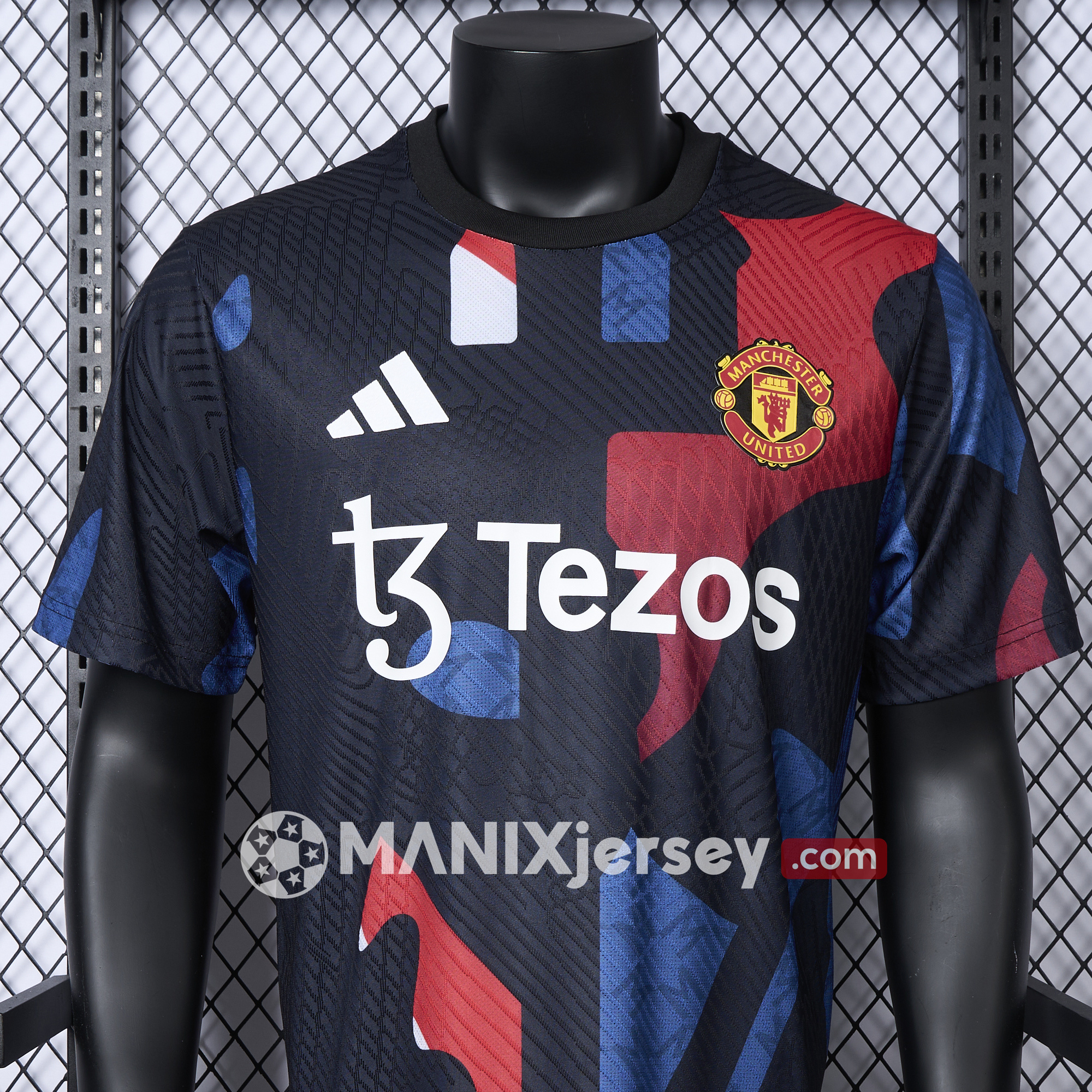 ManixJersey.com | Manchester United 24-25 Pre-Match Traning Jersey - Player Version -Customize Name, Number and Patch | Worldwide Shipping