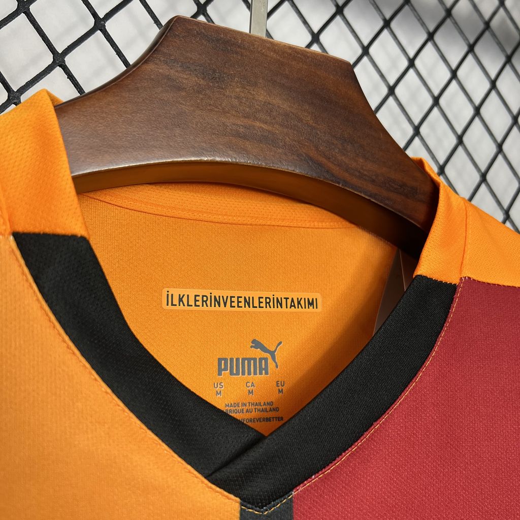 ManixJersey.com | Galatasaray 24-25 Home Stadium Jersey - Fans Version -Customize Name, Number and Patch | Worldwide Shipping