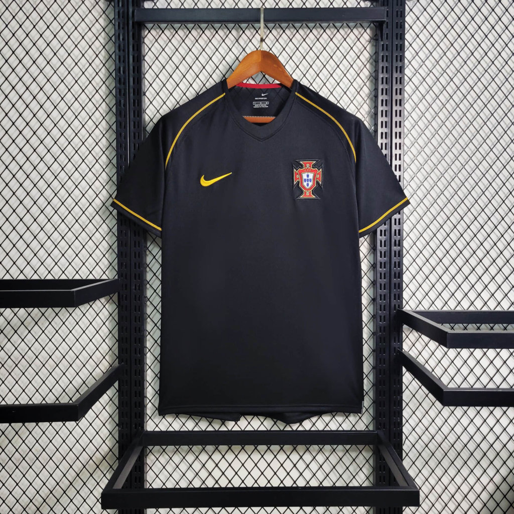 SIUjerseys-Retro Portugal 2006 Away Stadium Jersey