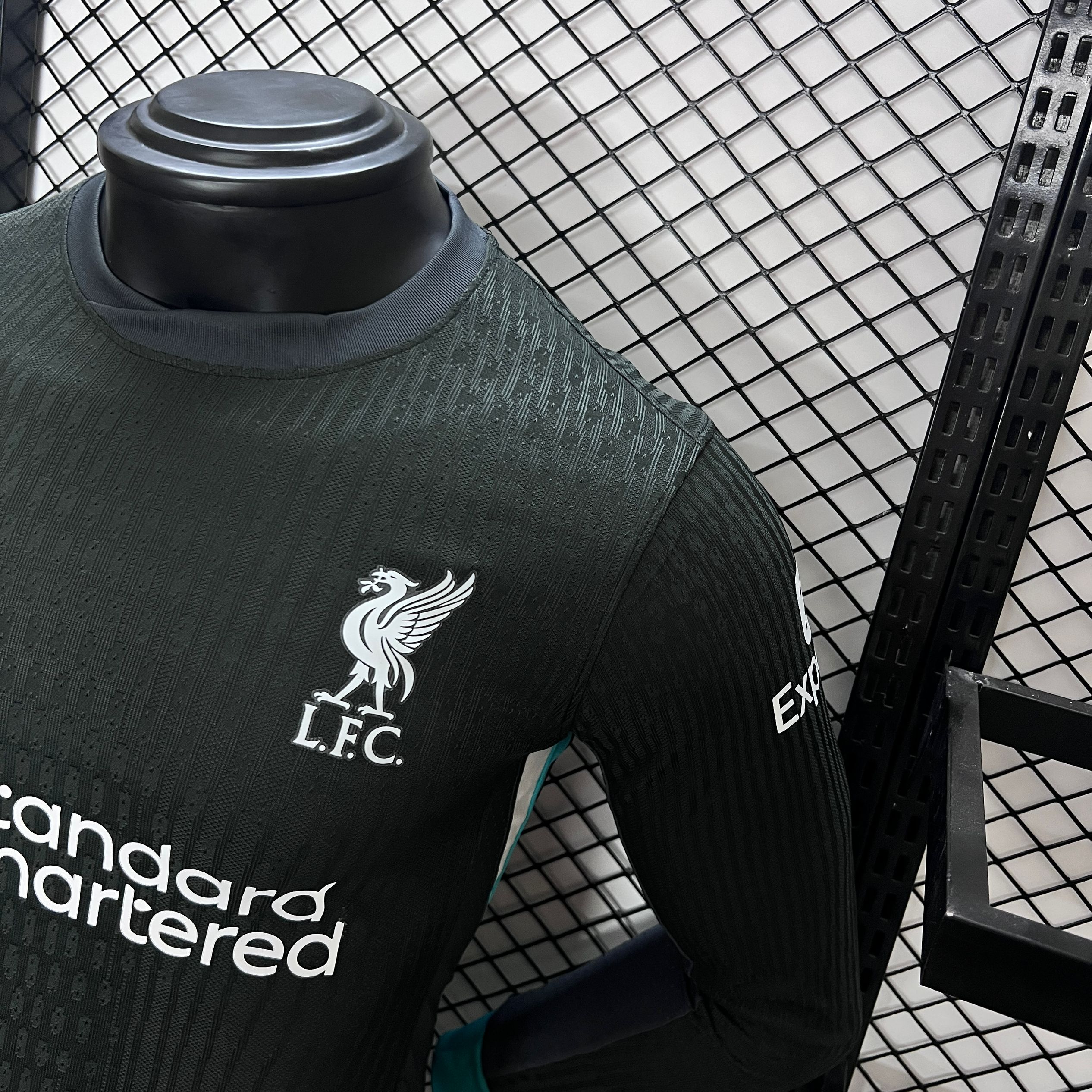 unitedfutballjersey-Liver.pool 24-25 Away Long Sleeve Jersey - Player Version