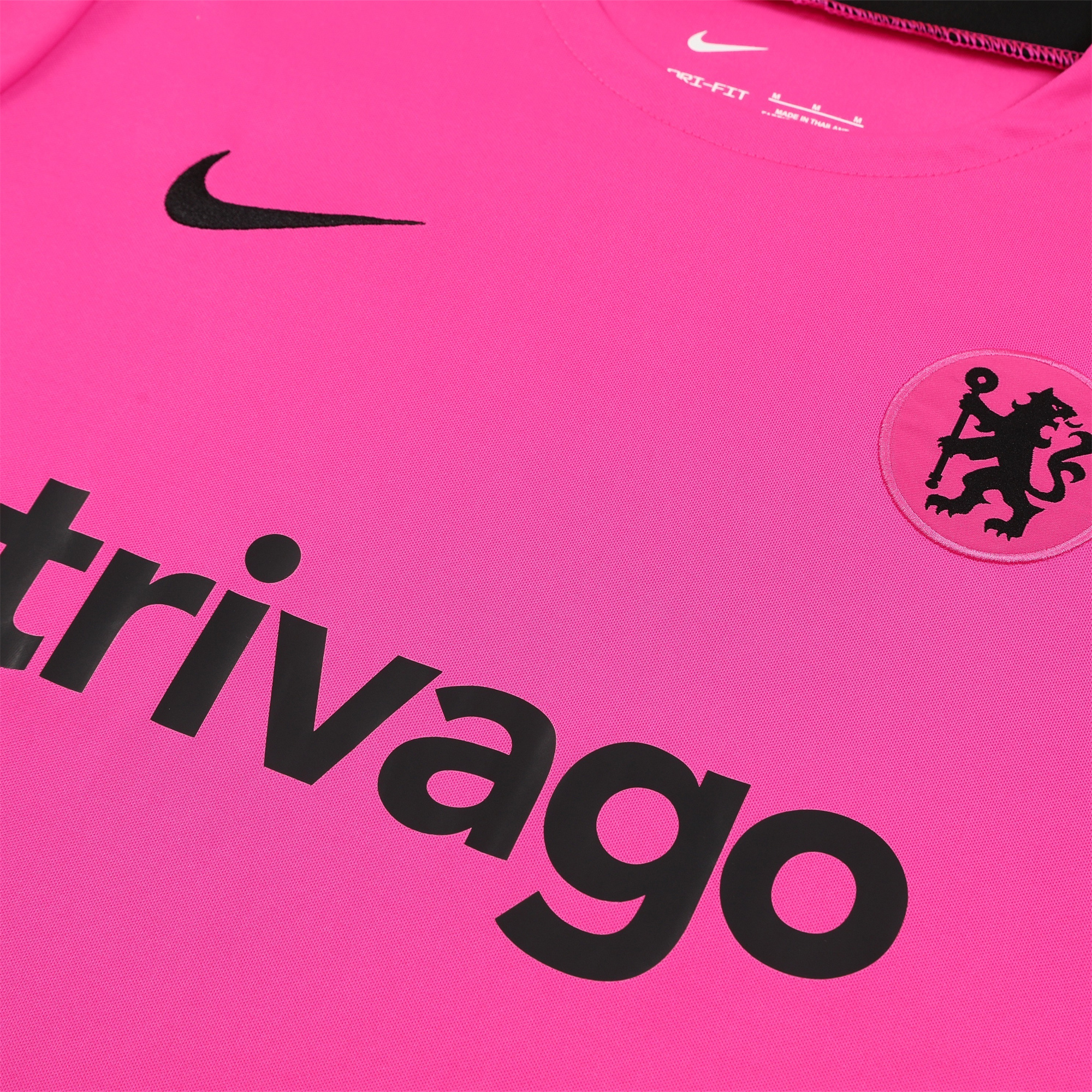 ManixJersey.com | C.H.E.L.S.E.A 24-25 Short-Sleeve Training Set - Pink Top & Black Shorts -Customize Name, Number and Patch | Worldwide Shipping