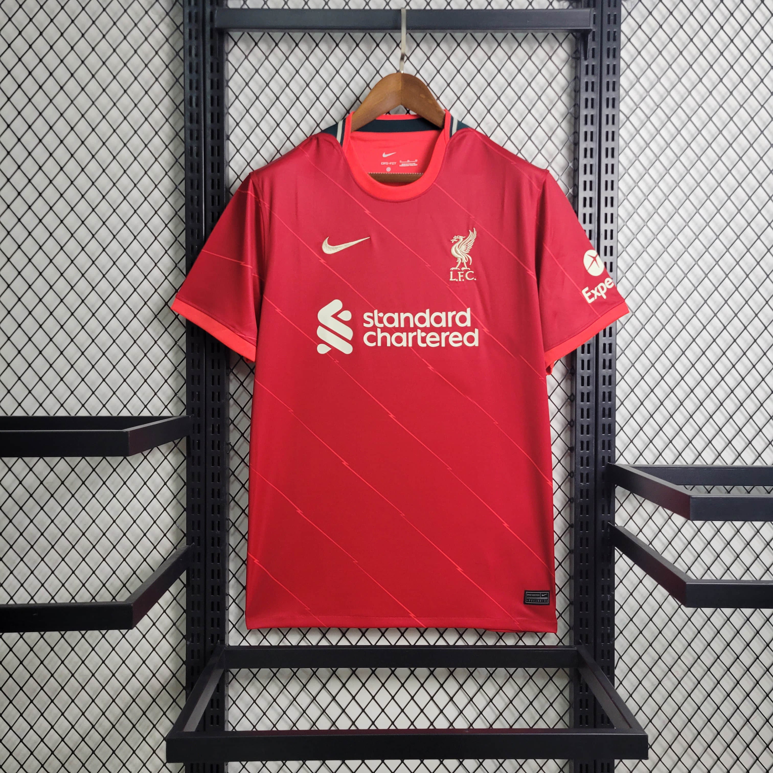 JerseysGala.com | Retro Liver.pool 21-22 Home Stadium Jersey - Fans Version -Customize Name, Number and Patch | Worldwide Shipping