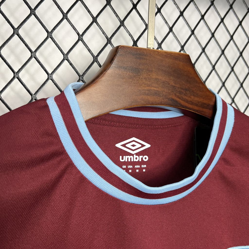JerseysGala.com | West Ham United 24-25 Home Stadium Jersey - Fans Version -Customize Name, Number and Patch | Worldwide Shipping