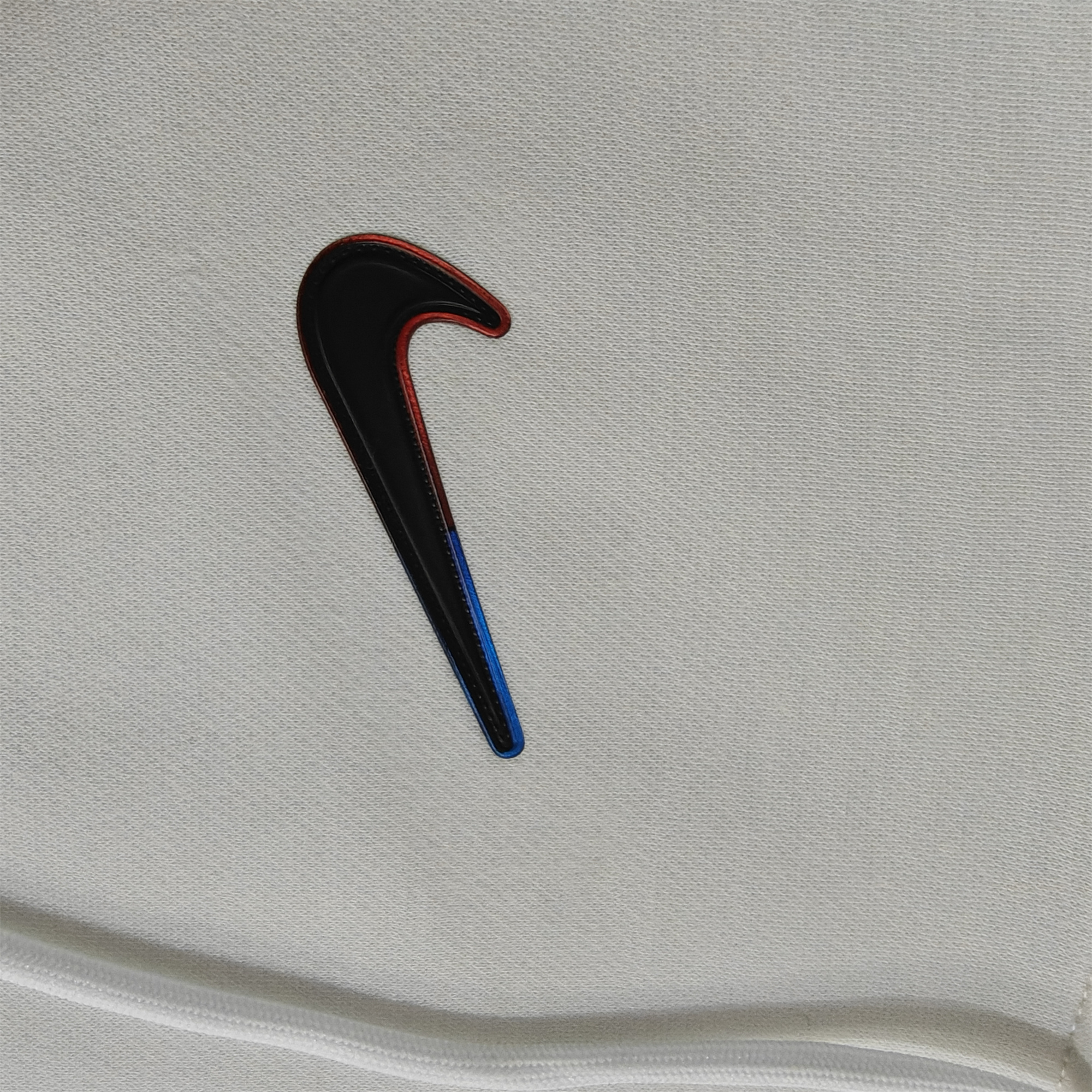 ManixJersey.com | Barcelona 24-25 Black Team Badge Hoodie - Off White -Customize Name, Number and Patch | Worldwide Shipping