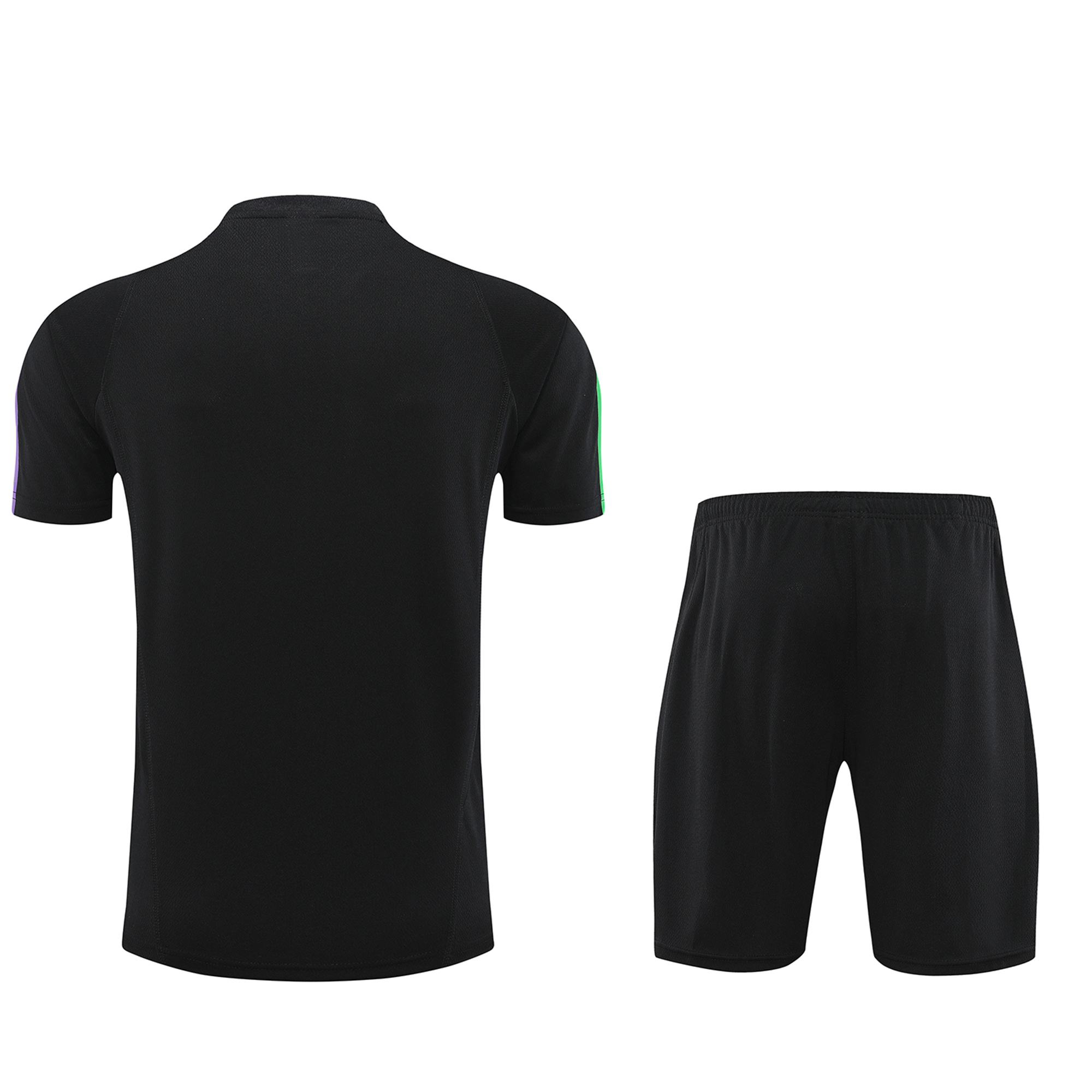 Bayern Munich 23-24 Short-Sleeve Training Set - Black:football jersey mysite: unitedjerseyfootball 邓江浪:football