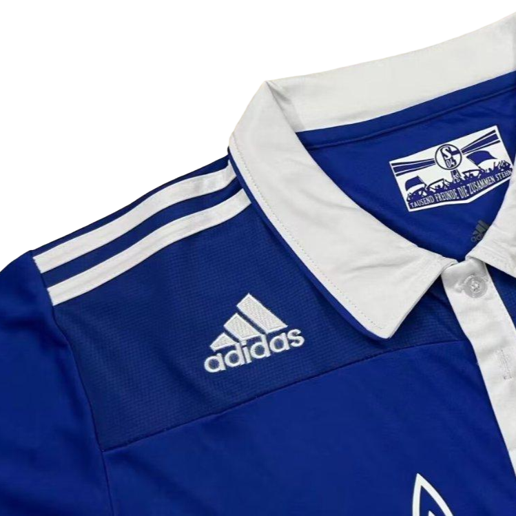 Retro Schalke 04 2010-12 Home Stadium Jersey:football jersey mysite: unitedjerseyfootball 邓江浪:football