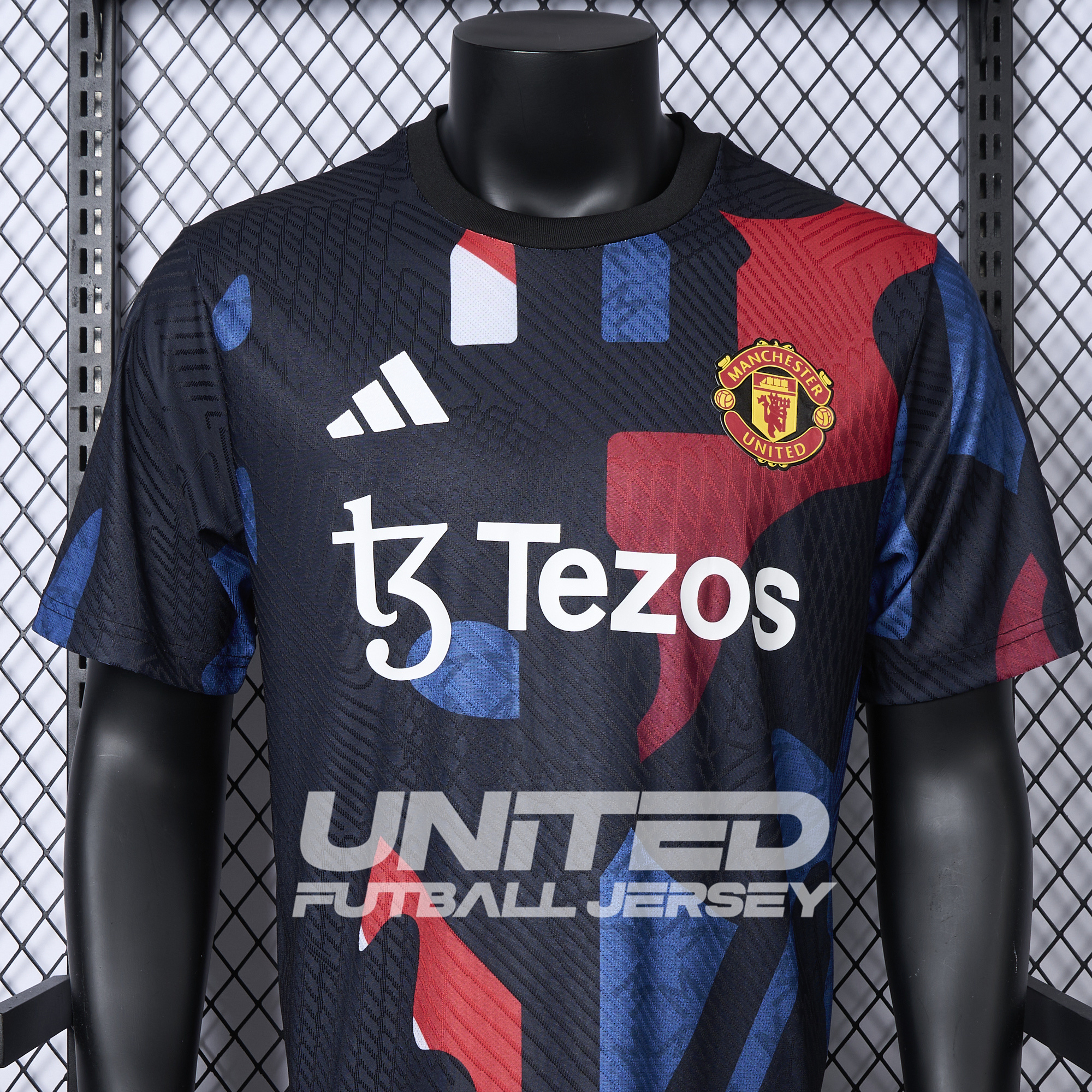 foot-Manchester United 24-25 Pre-Match Traning Jersey - Player Version