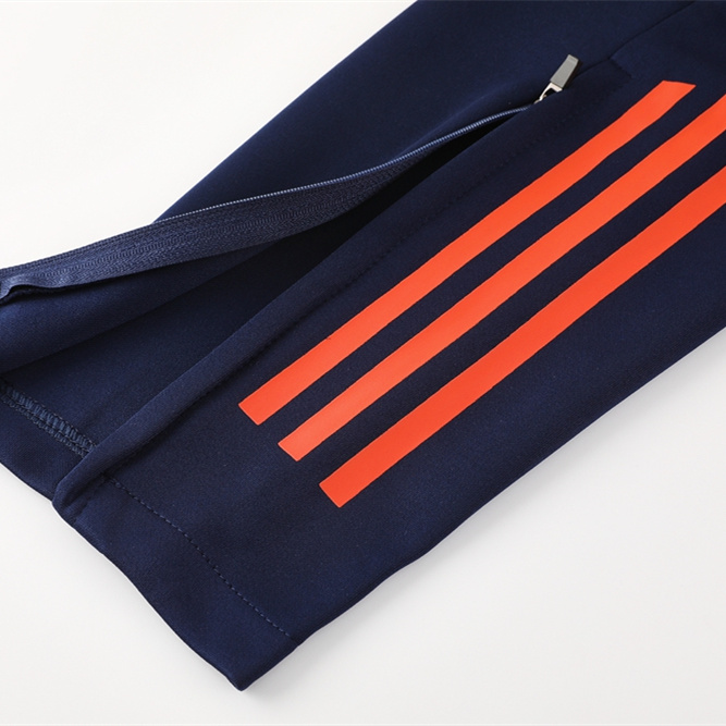 ManixJersey.com | Manchester United 24-25 Jacket Training Tracksuit - Orange -Customize Name, Number and Patch | Worldwide Shipping