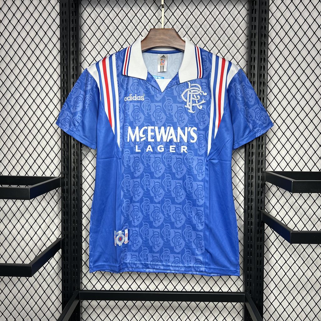 SIUjerseys-Retro Glasgow Rangers 1996-97 Home Stadium Jersey