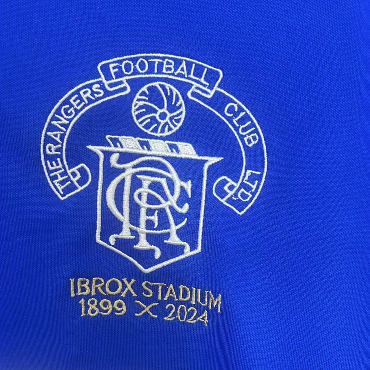 JerseysGala.com | Glasgow Rangers 24-25 125-Years Heritage Long Sleeves Jersey - Fans Version -Customize Name, Number and Patch | Worldwide Shipping
