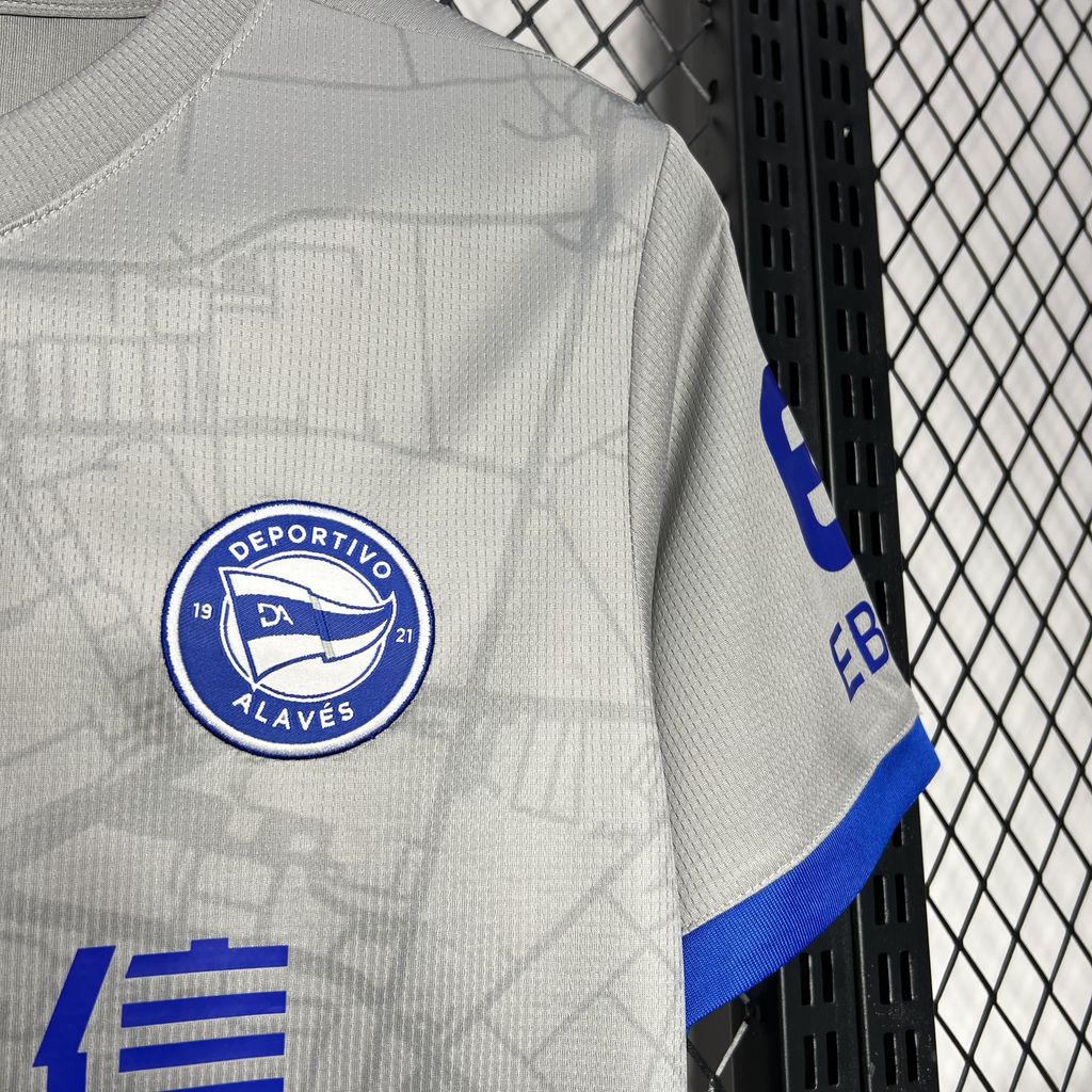ManixJersey.com | Deportivo Alavés 24-25 Away Jersey - Fans Version -Customize Name, Number and Patch | Worldwide Shipping