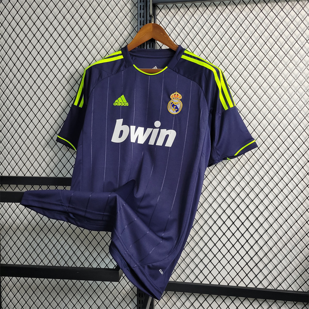 JerseysGala.com | Real Madrid Retro 12-13 Away Jersey -Customize Name, Number and Patch | Worldwide Shipping