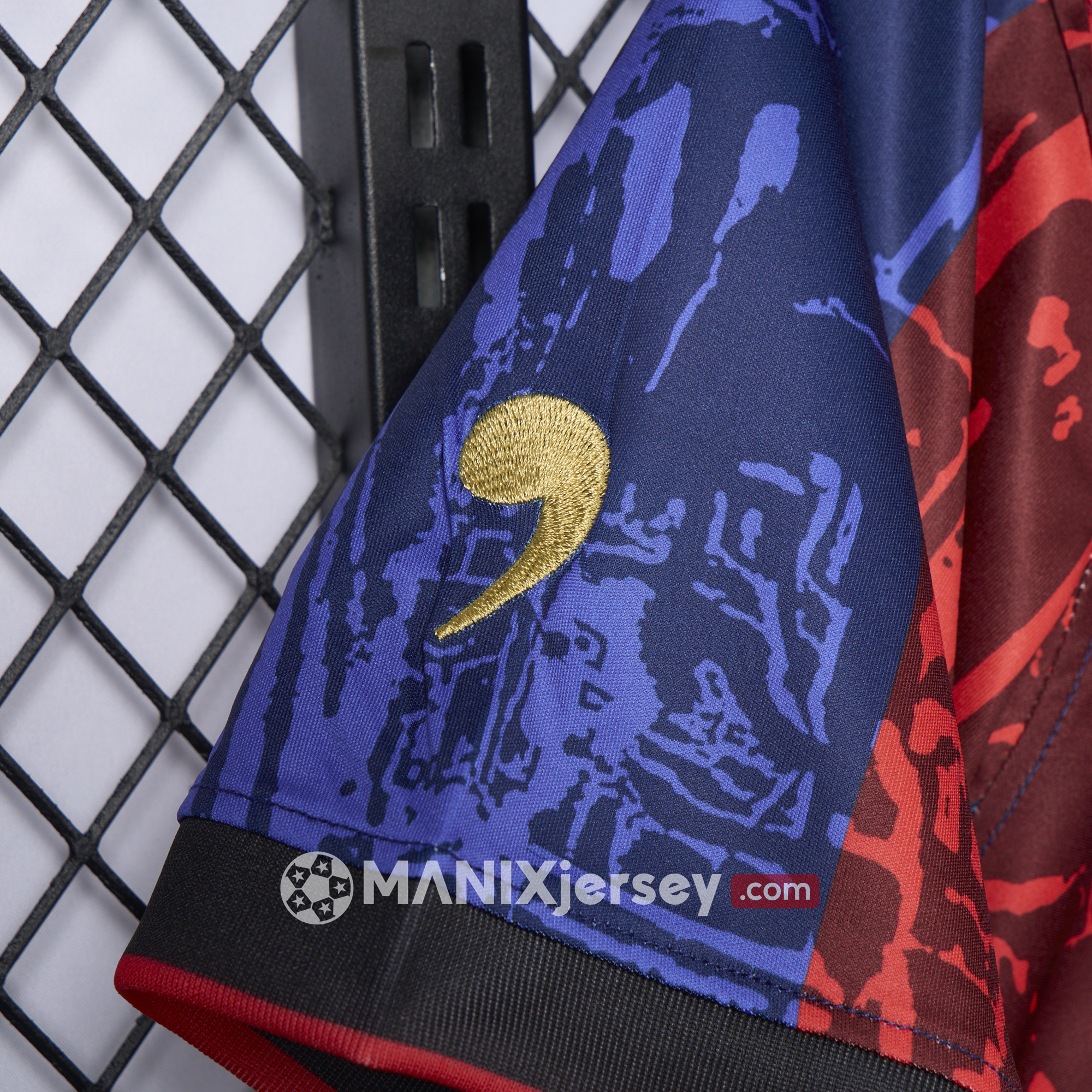 ManixJersey.com | Barcelona 2024-25 COMMA Messi Jersey - Fans Version -Customize Name, Number and Patch | Worldwide Shipping