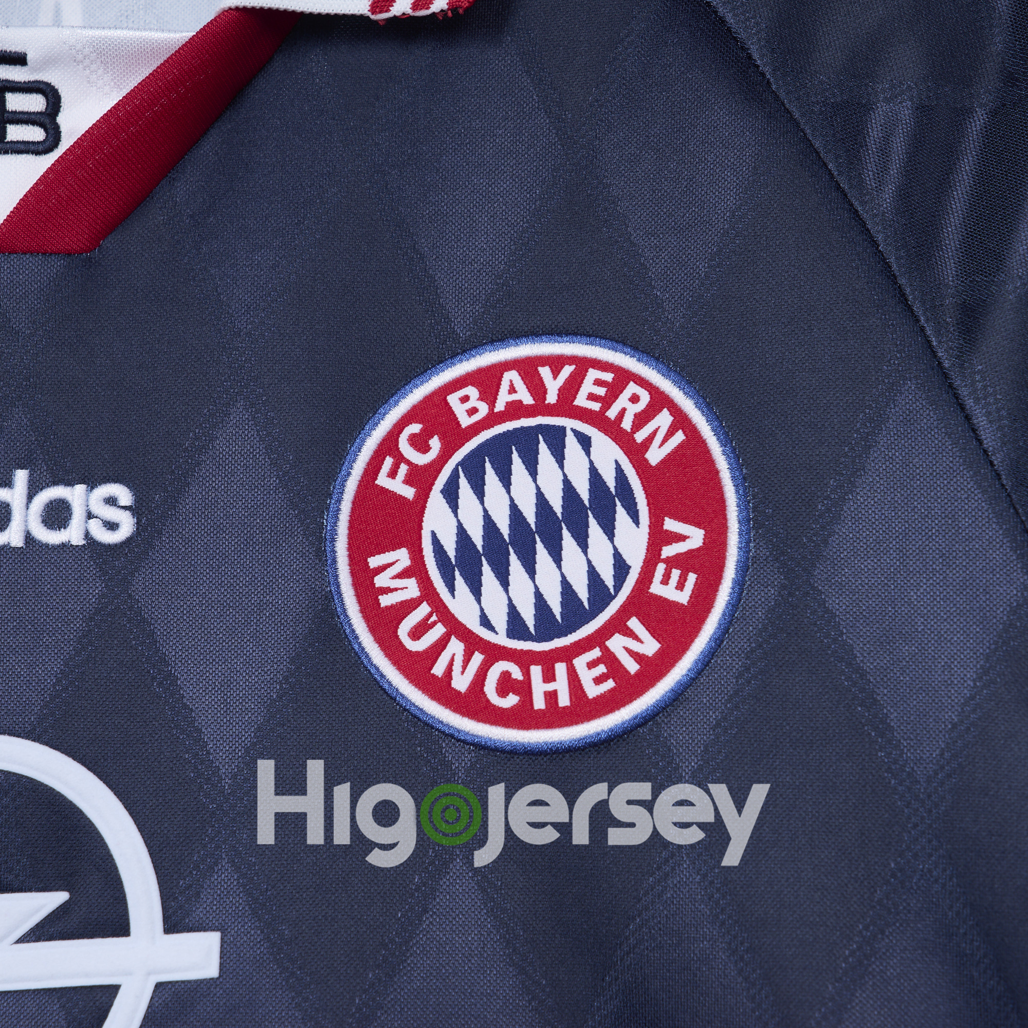 Higojerseys-Retro Bayern Munich 1997-99 Home Long Jersey