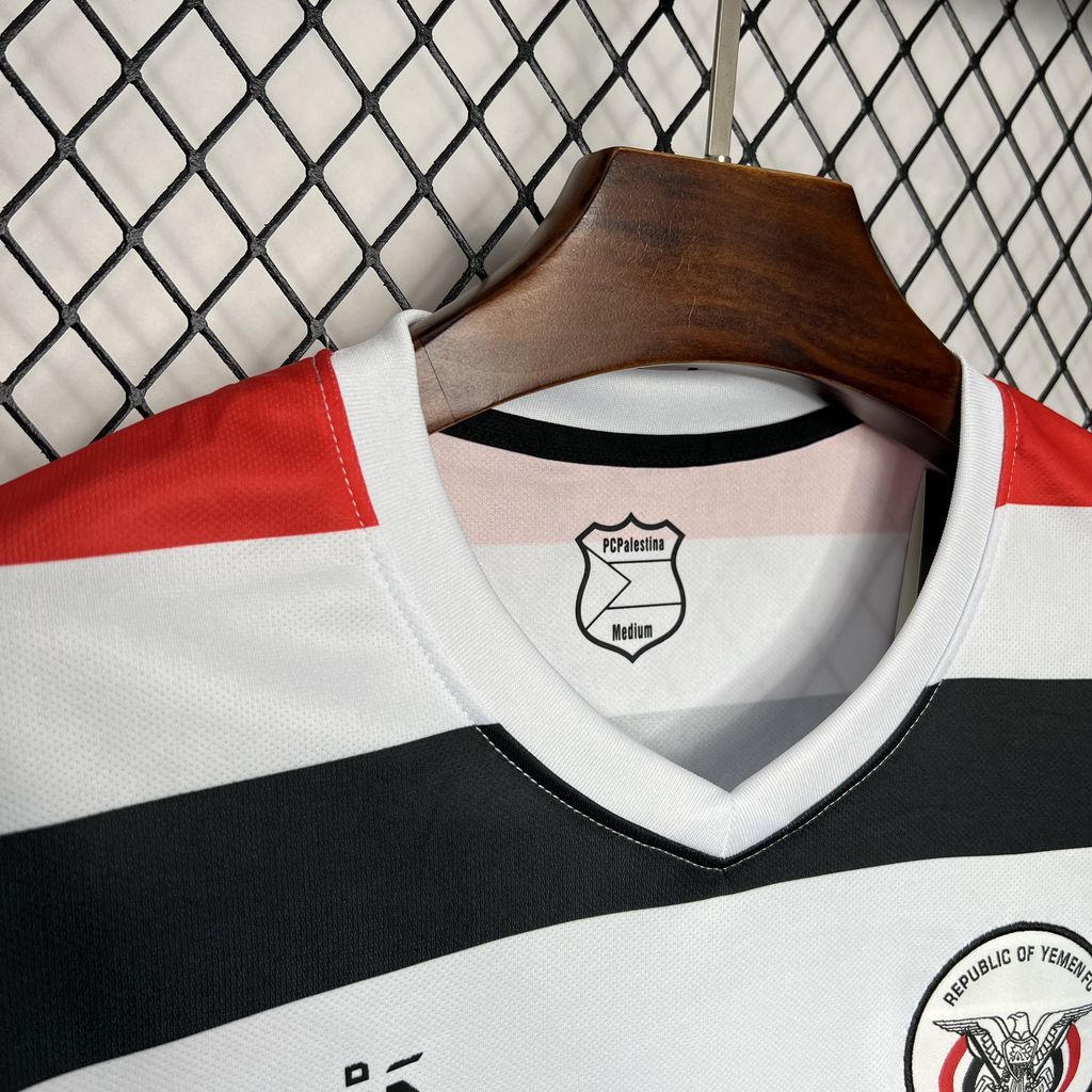 SIUjerseys-Yemen 24-25 White Jersey - Fans Version