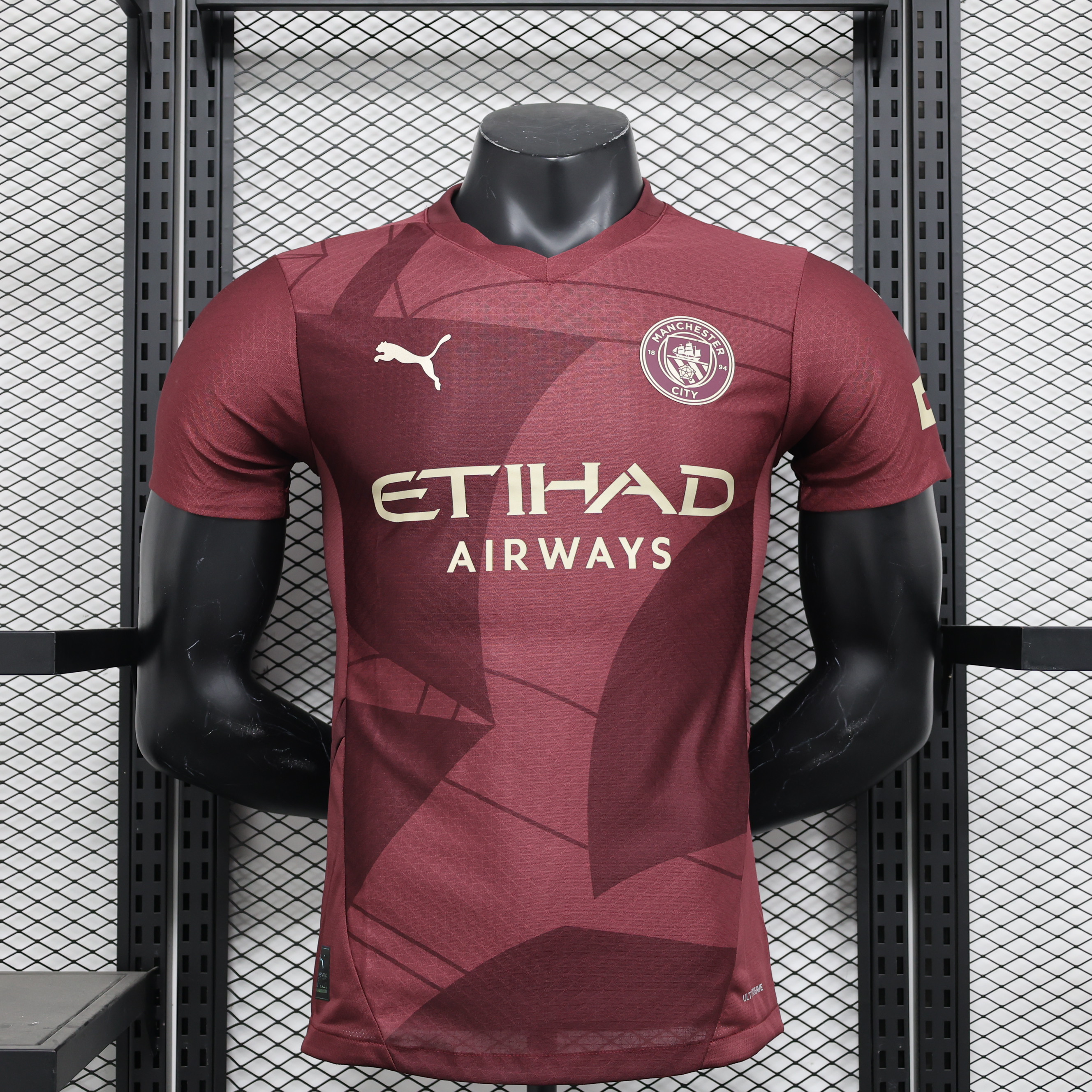 ManixJersey.com | Manchester City 24-25 Third Jersey - Player Version -Customize Name, Number and Patch | Worldwide Shipping