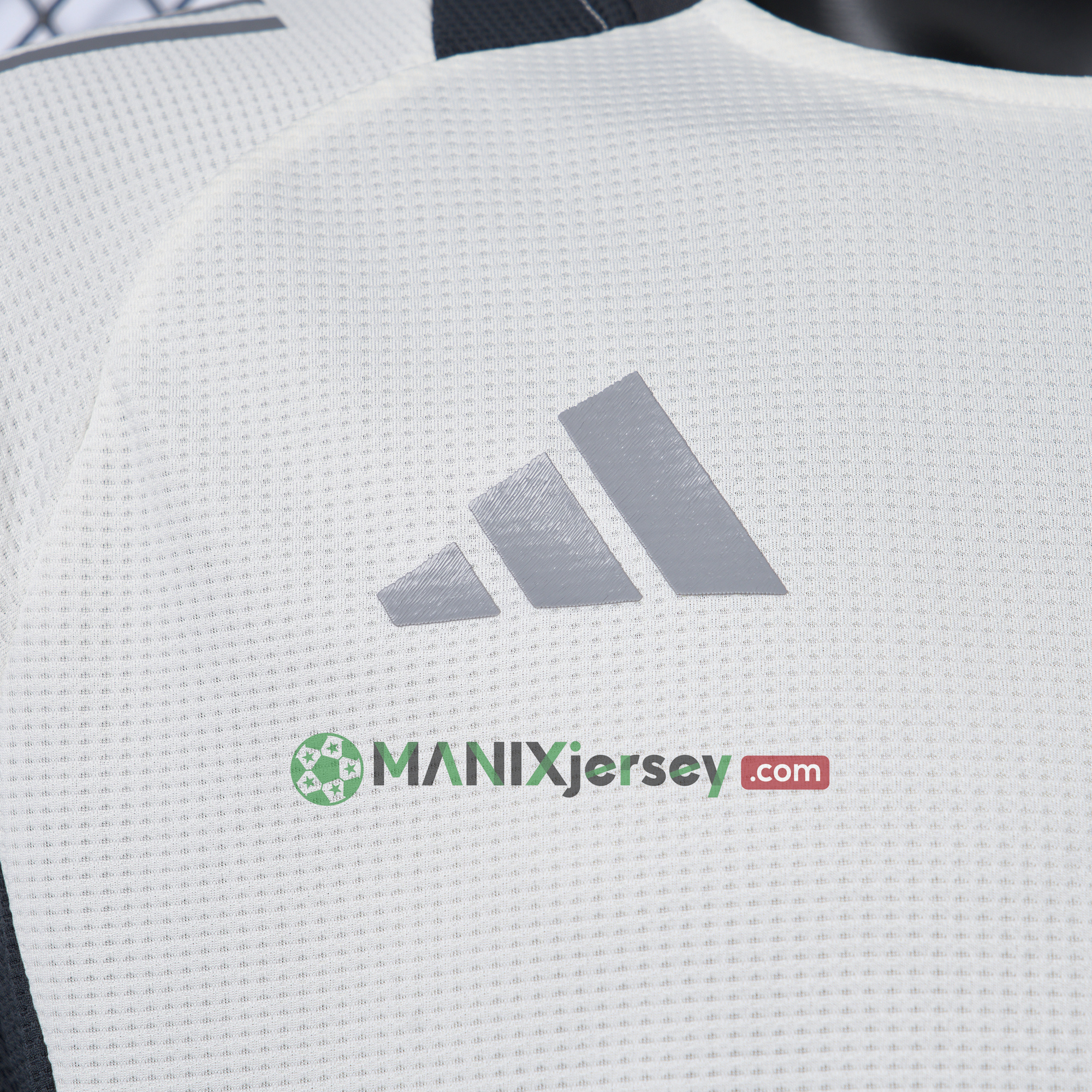 ManixJersey.com | Real Madrid 24-25 White Training Jersey - Player Version -Customize Name, Number and Patch | Worldwide Shipping
