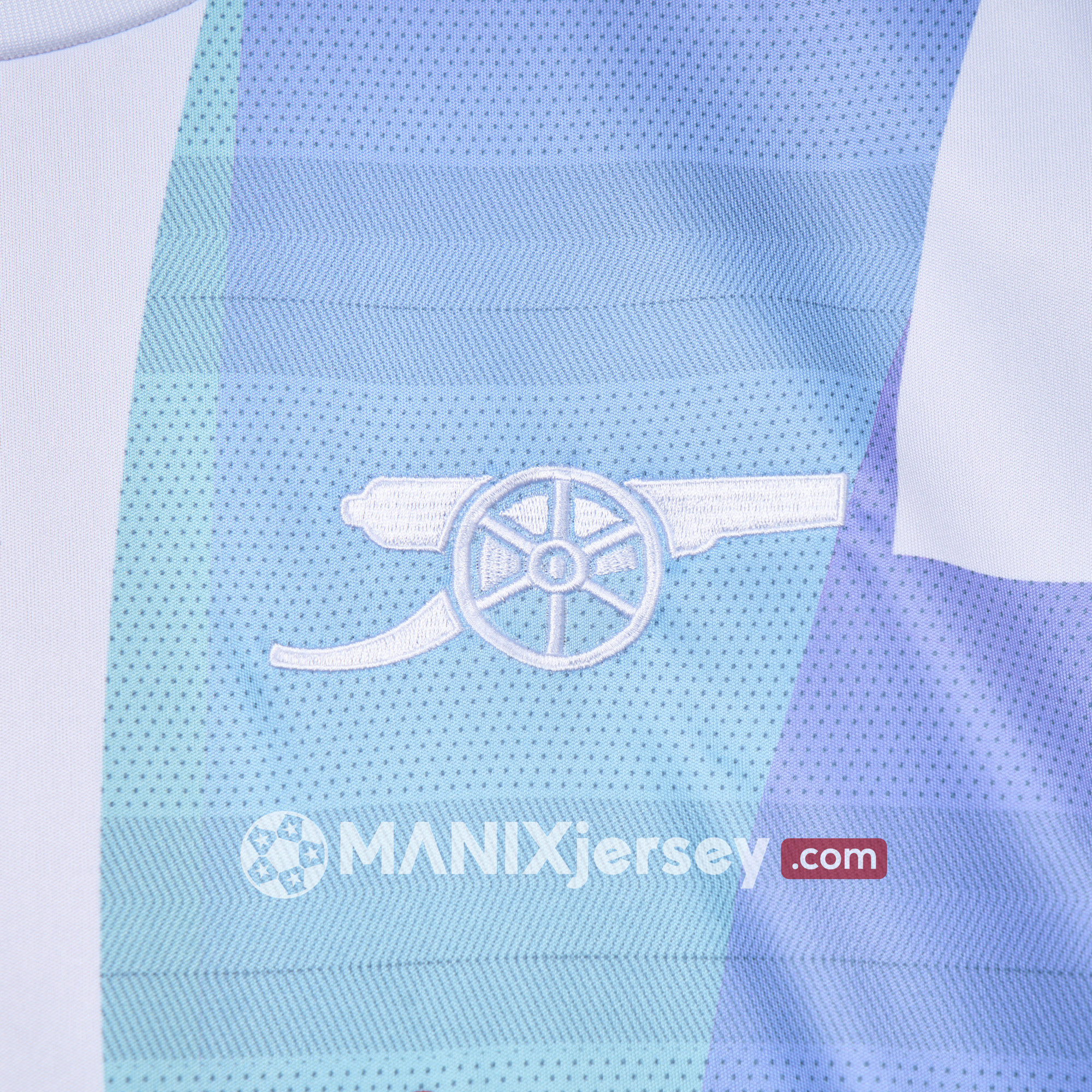 ManixJersey.com | Arsenal 24-25 Pre-Match Training Jersey - Fans Version -Customize Name, Number and Patch | Worldwide Shipping