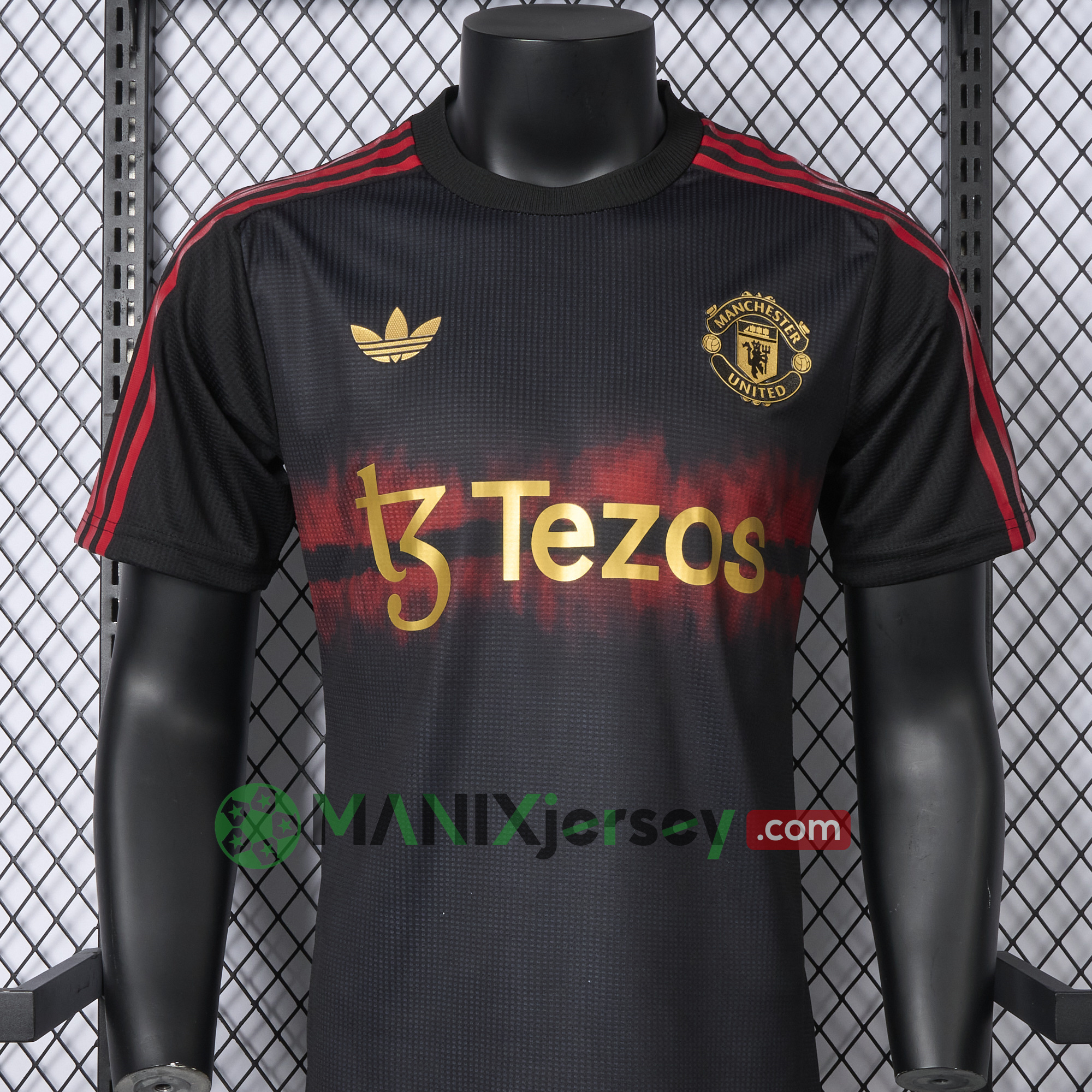 ManixJersey.com | Manchester United 24-25 Pre-Match Chinese New Year Jersey - Player Version -Customize Name, Number and Patch | Worldwide Shipping