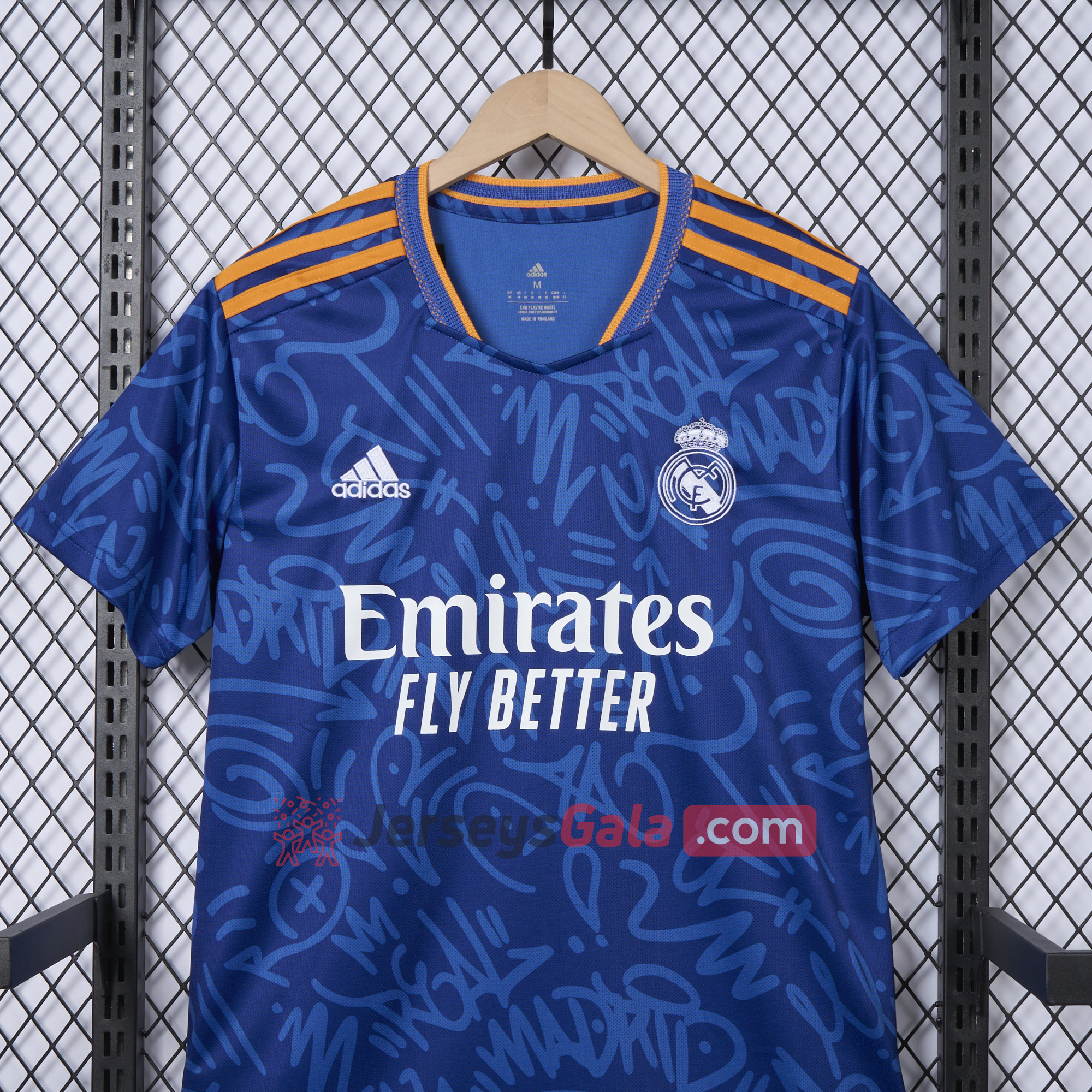 JerseysGala.com | Retro Real Madrid 2021-22 Away Jersey -Customize Name, Number and Patch | Worldwide Shipping