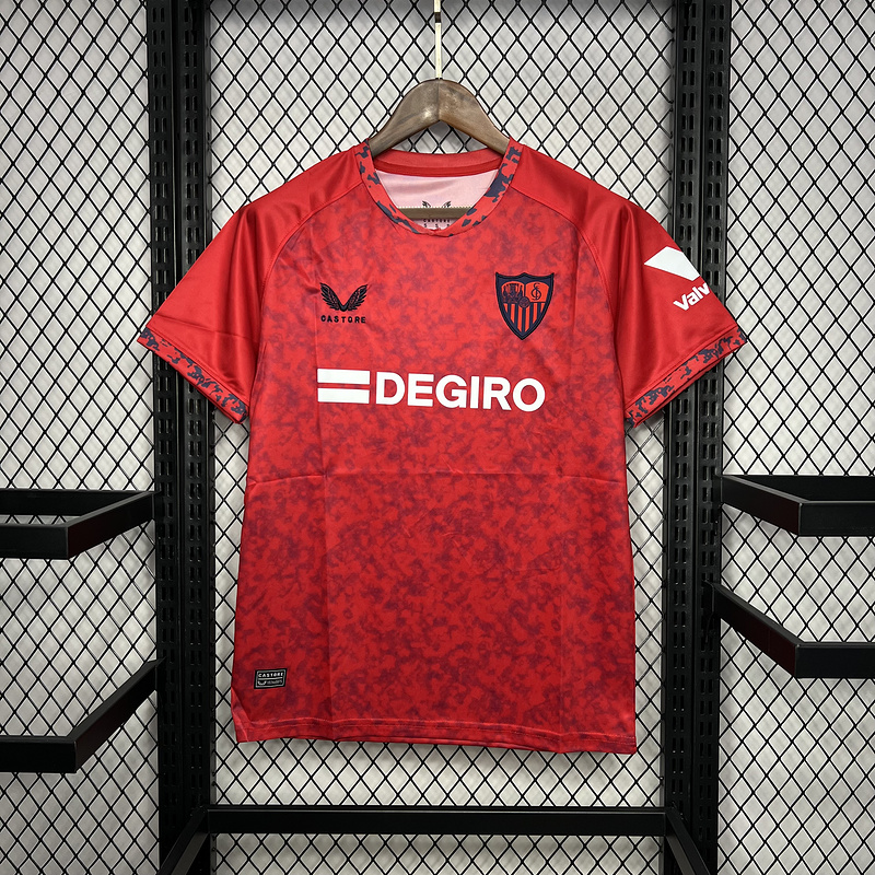 ManixJersey.com | Sevilla 24-25 Away Jersey - Fans Version -Customize Name, Number and Patch | Worldwide Shipping
