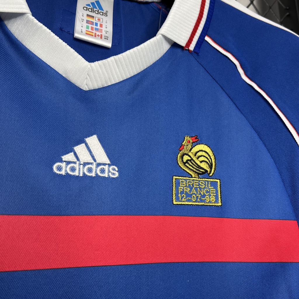 GlobeJersey-France Retro 1998 Home Jersey