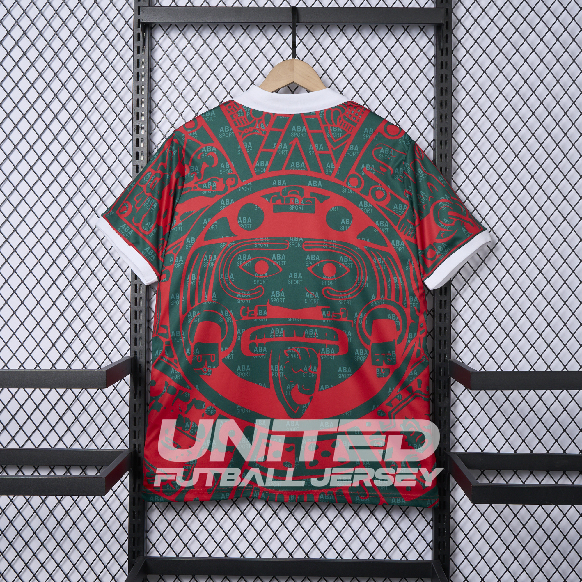 unitedfutballjersey-Mexico 2024 Red Skull Special Edition Jersey - Fans Version