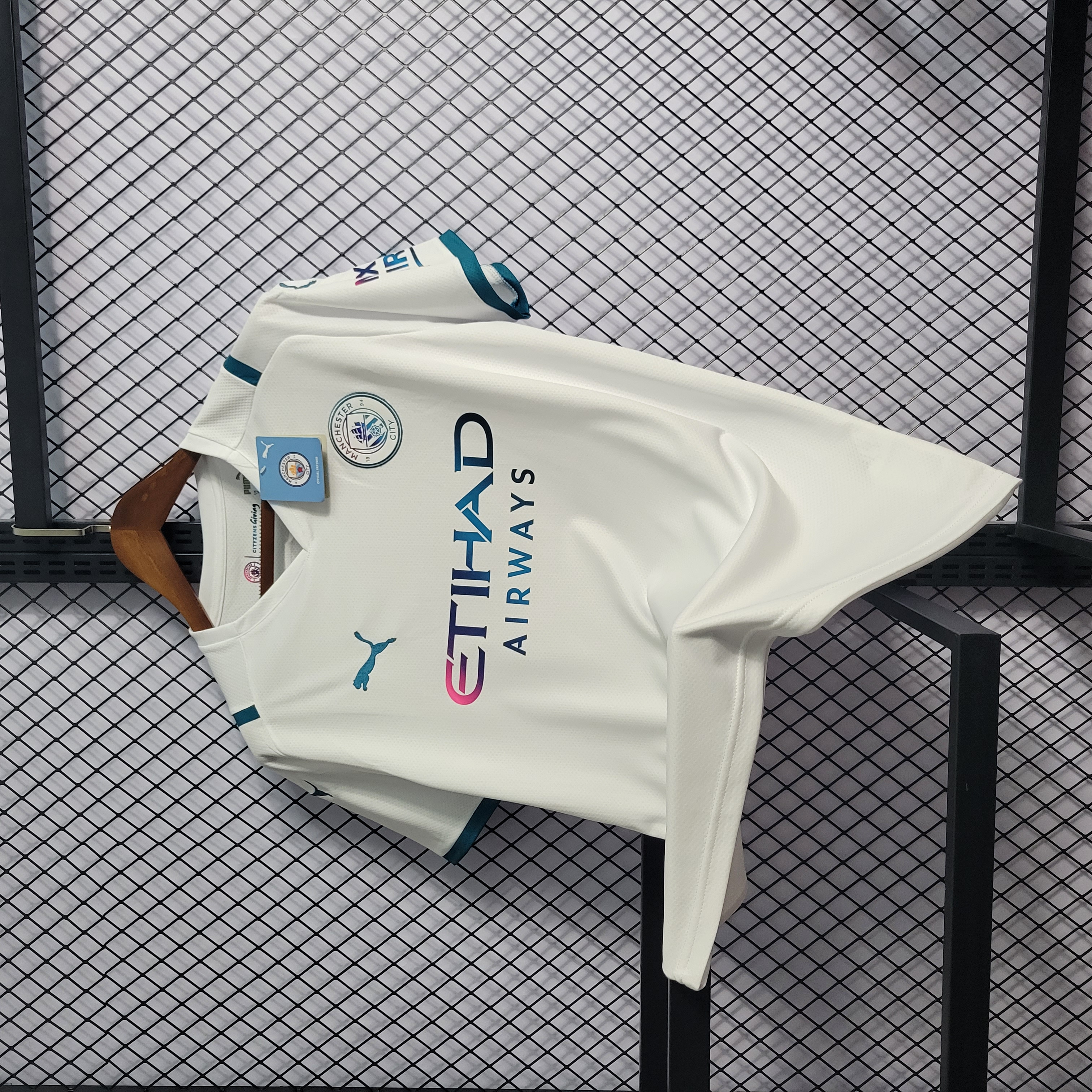 GlobeJersey-Manchester City 21-22 Away Stadium Jersey - Fans Version