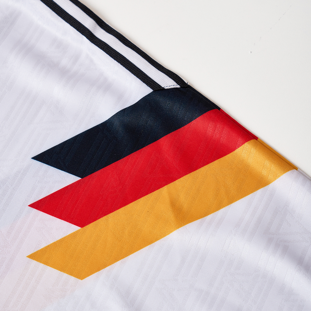 Retro Germany 1990 Home Long Sleeve Jersey:football jersey mysite: unitedjerseyfootball 邓江浪:football