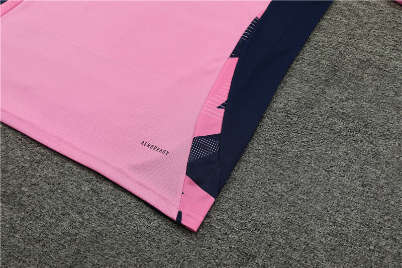 ManixJersey.com | Arsenal 24-25 Short-Sleeve Training Kids Kit - Pink -Customize Name, Number and Patch | Worldwide Shipping