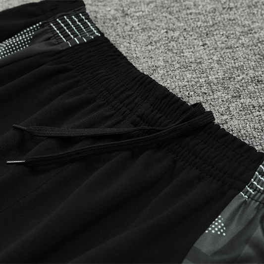 SIUjerseys-Real Madrid 24-25 Long Sleeve Training Set - Rose Red