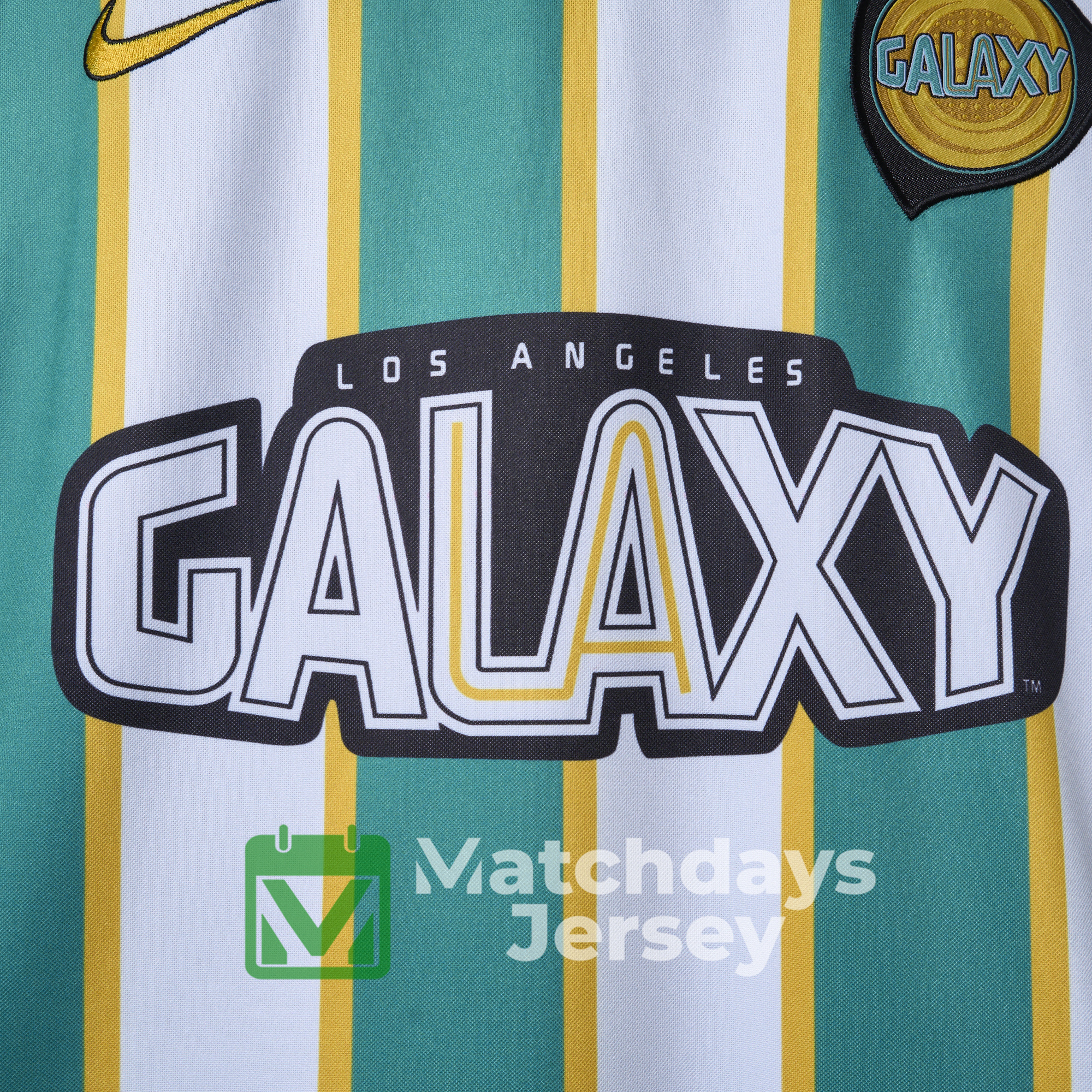 GlobeJersey-Retro La Galaxy 1997 Home Jersey