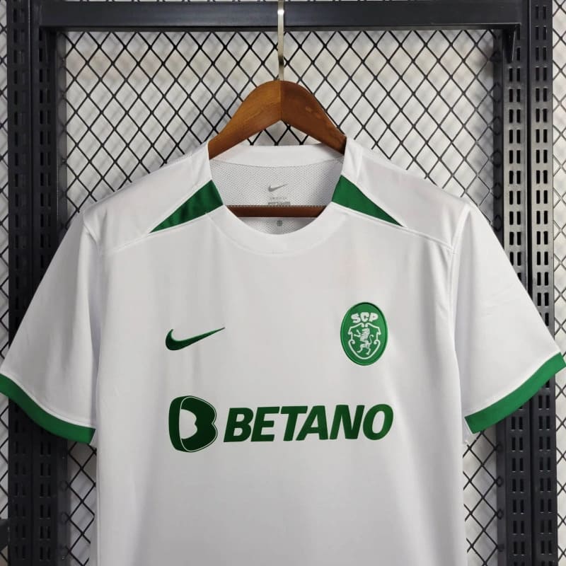 unitedfutballjersey-Sporting CP 24-25 Away UEFA Cup Winners' Cup Jersey - Fans Version