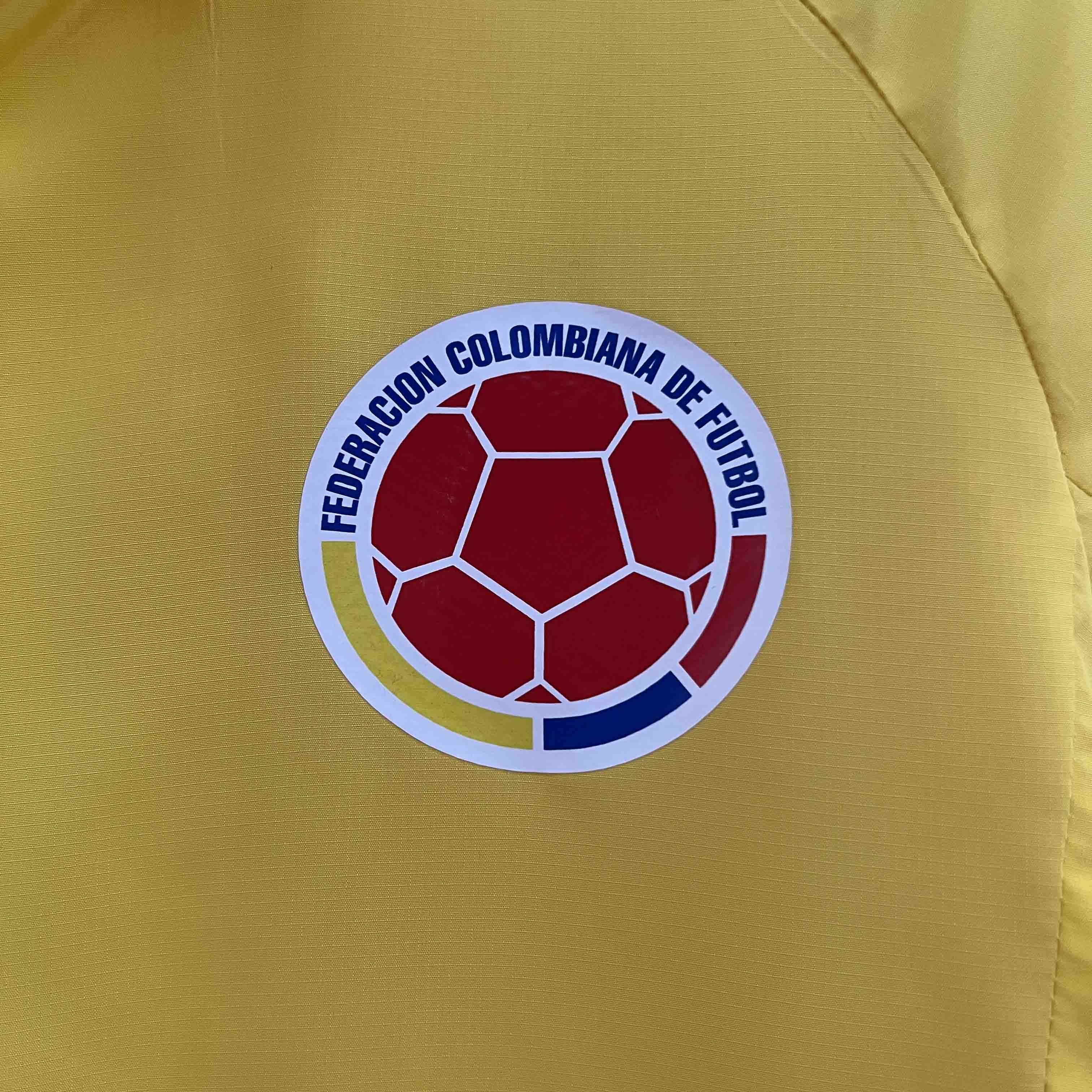 SIUjerseys-Colombia 2024 Yellow Windbreaker