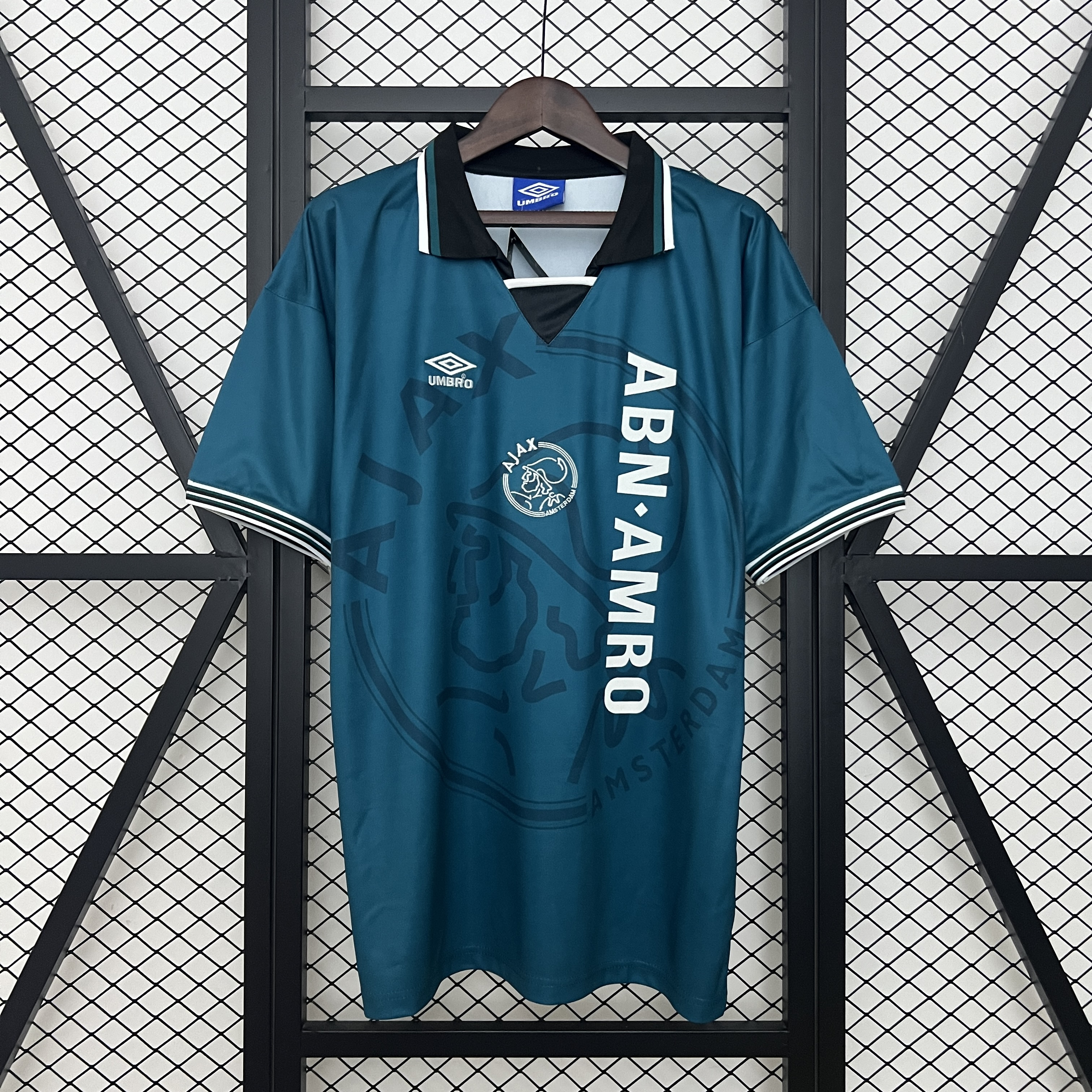 JerseysGala.com | Retro Ajax 1995-96 Away Jersey -Customize Name, Number and Patch | Worldwide Shipping