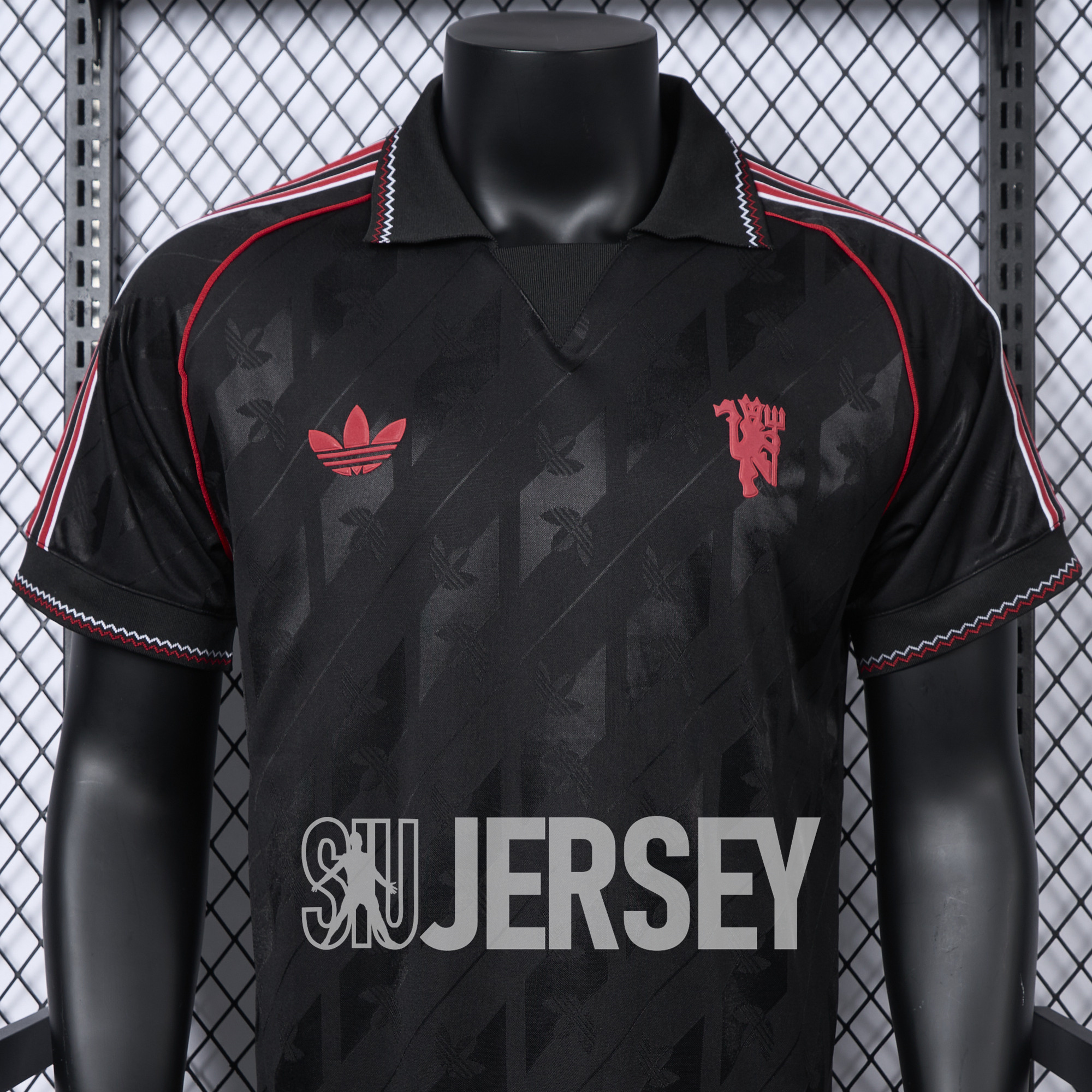 SIUjerseys-Manchester United 24-25 Originals LFSTLR Black Jersey - Player Version