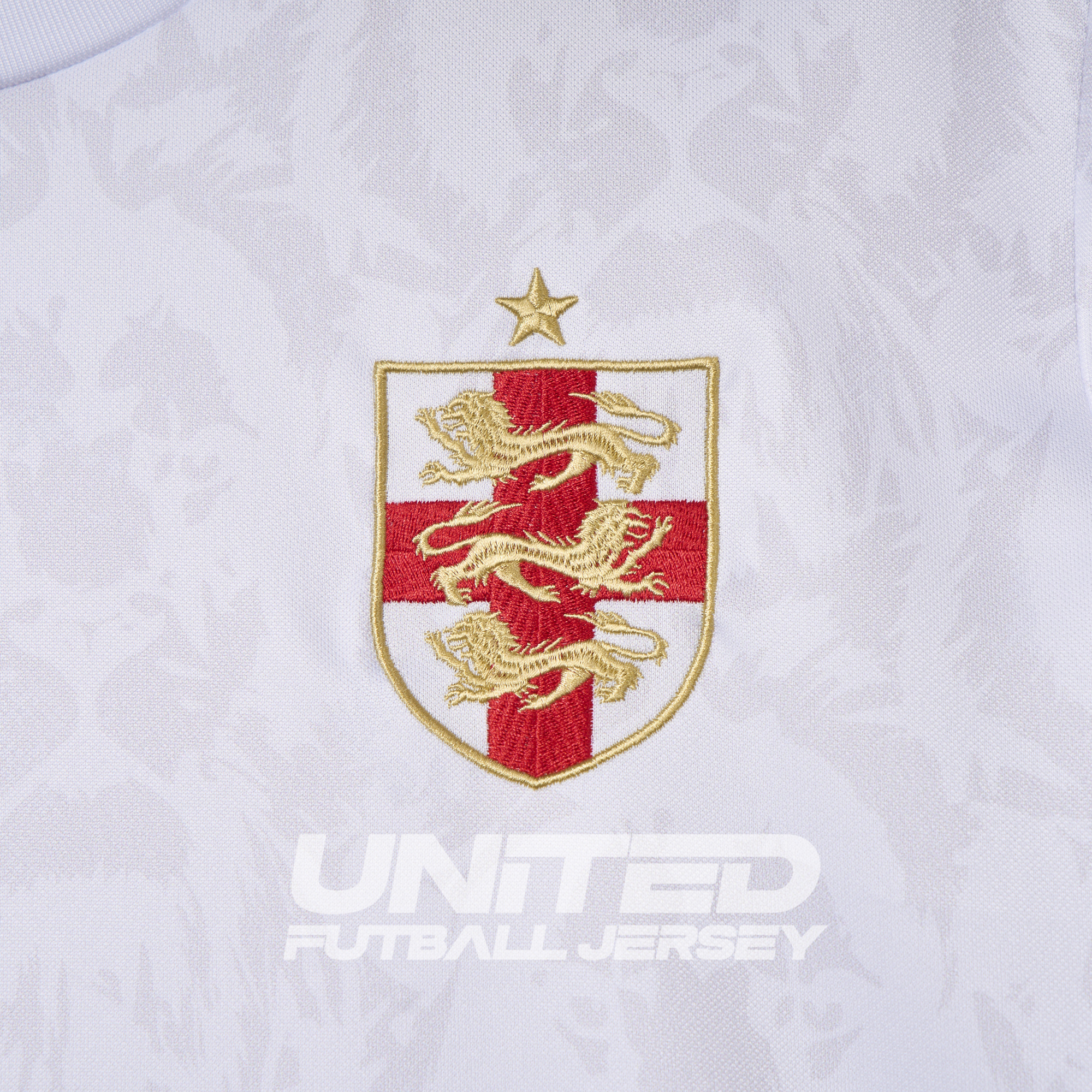 foot-England 2024-25 COMMA White Special Edition Jersey - Fans Version