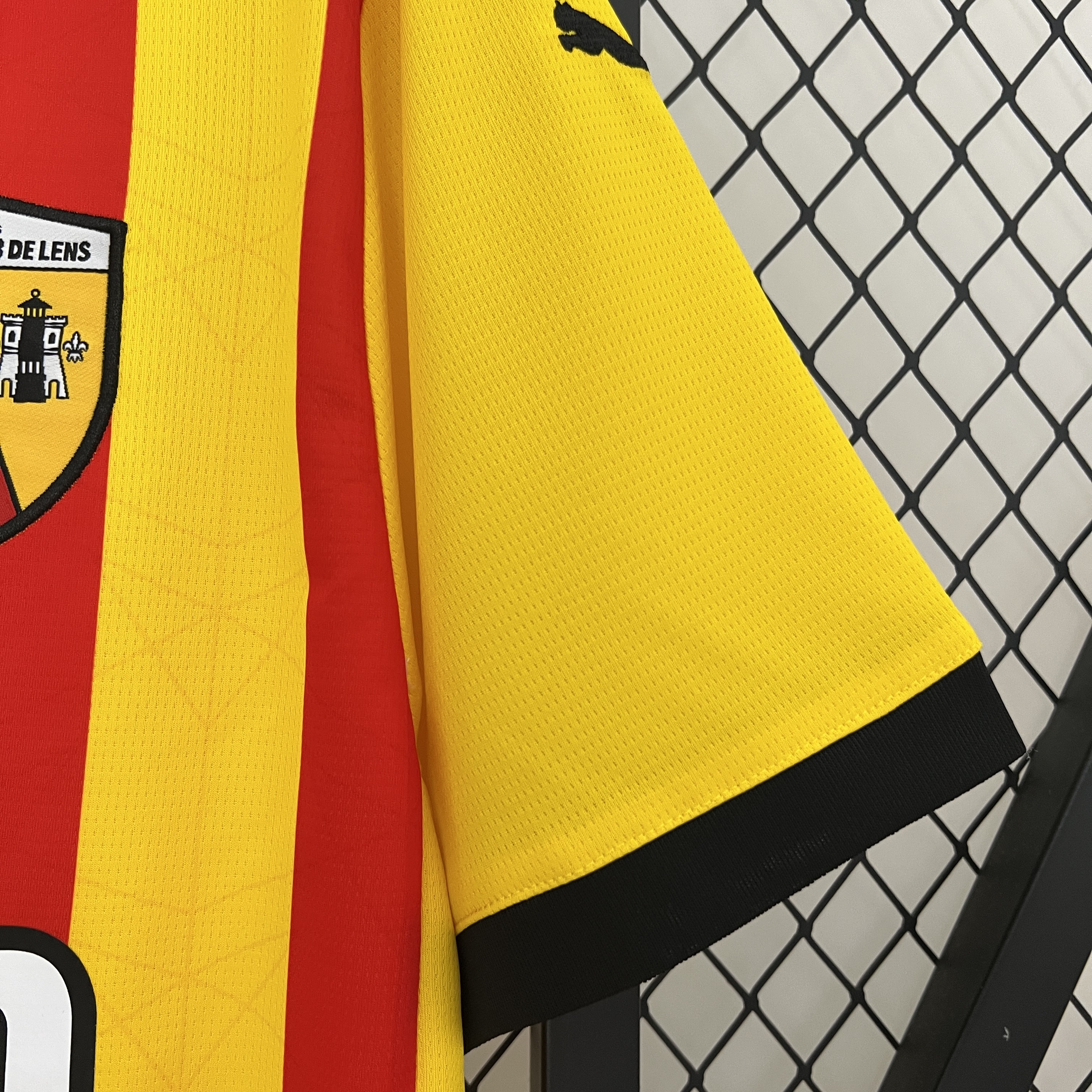 ManixJersey.com | RC Lens 24-25 Home Stadium Jersey - Fans Version -Customize Name, Number and Patch | Worldwide Shipping