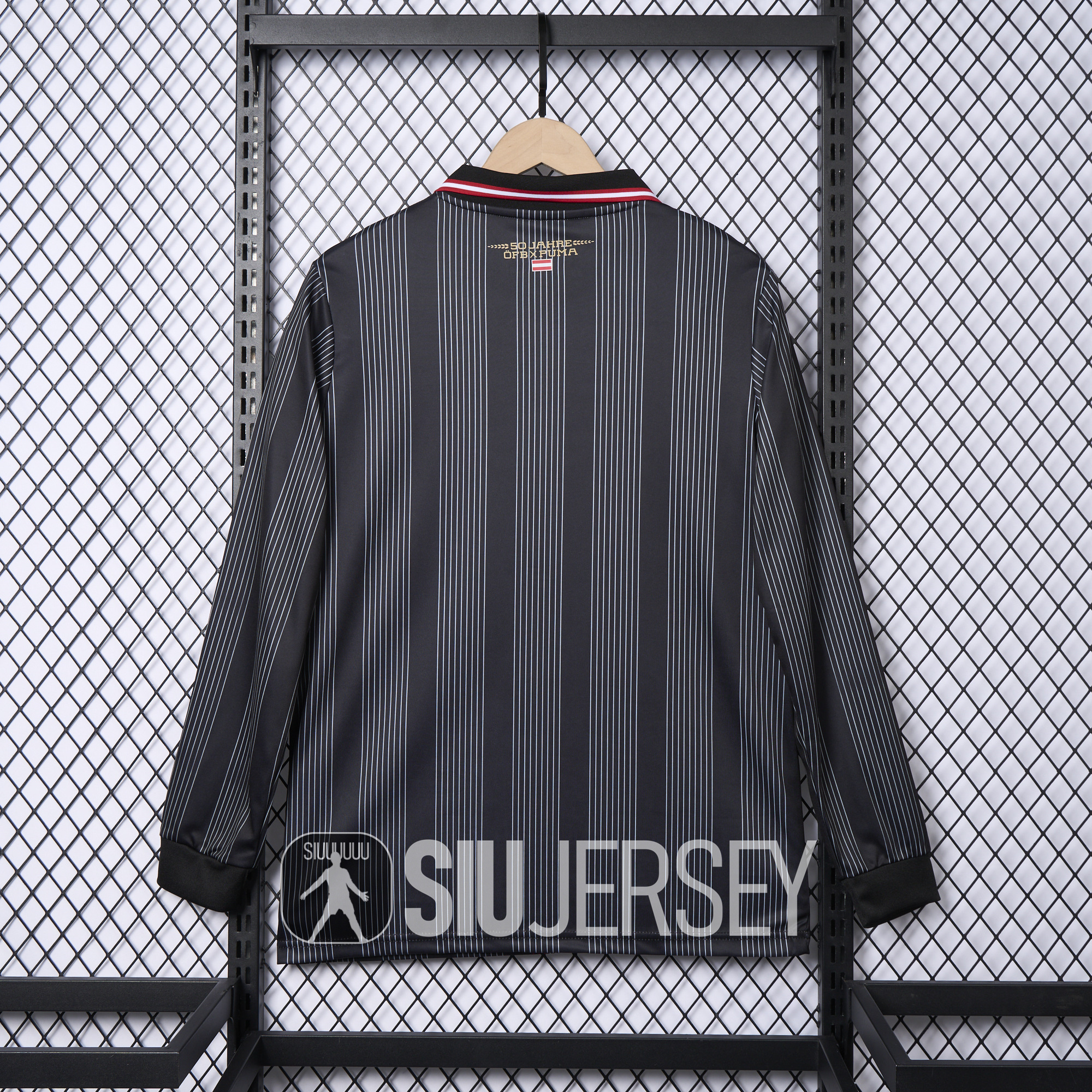 SIUjerseys-Austria 2024 50th Anniversary Long Sleeve Jersey - Fans Version