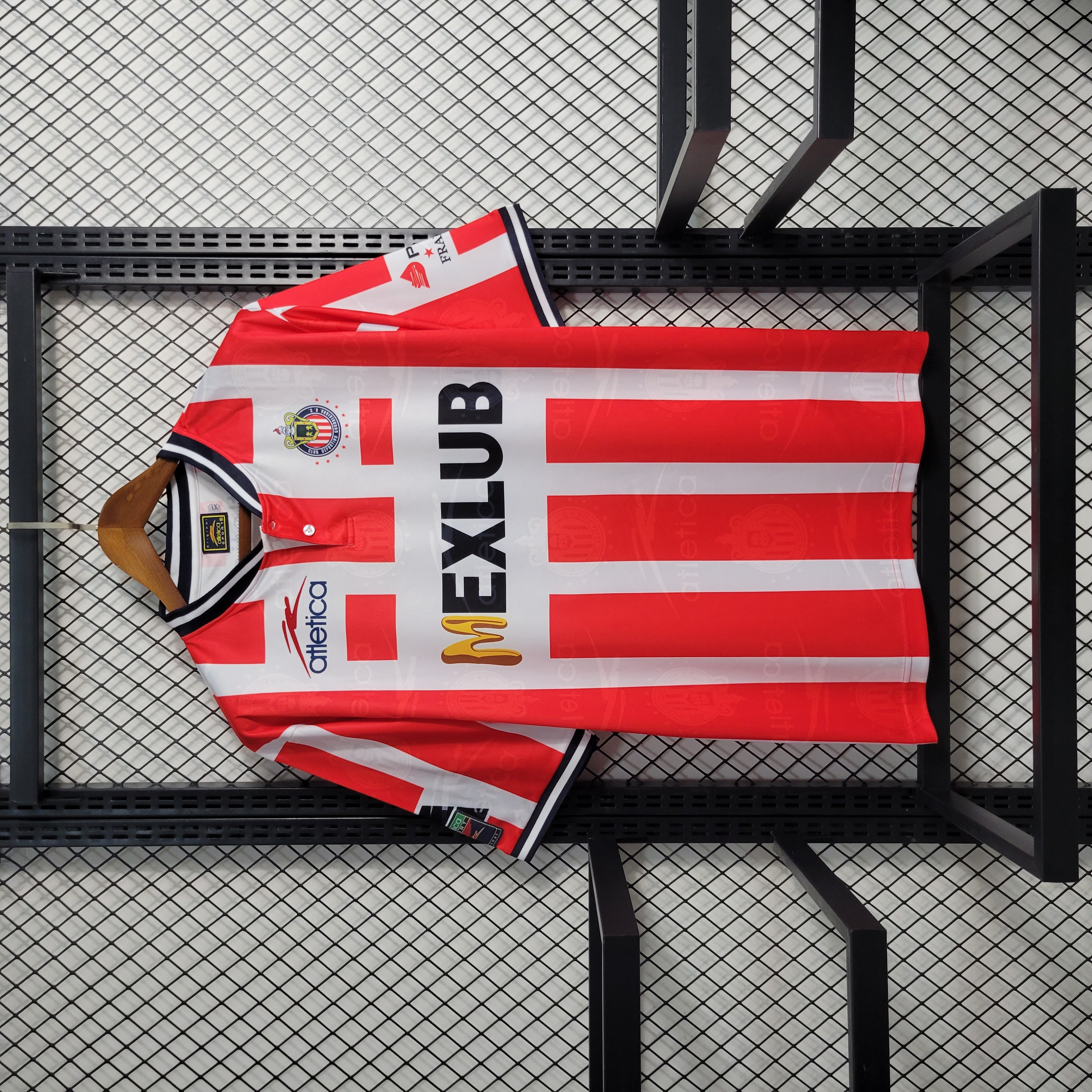ManixJersey.com | Retro Chivas de Guadalajara 94-95 Home Stadium Jersey -Customize Name, Number and Patch | Worldwide Shipping