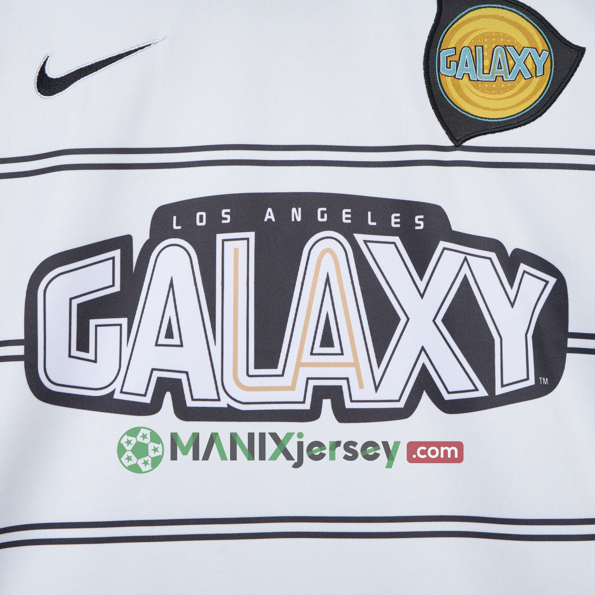 ManixJersey.com | Retro LA Galaxy 1997 Away Jersey -Customize Name, Number and Patch | Worldwide Shipping