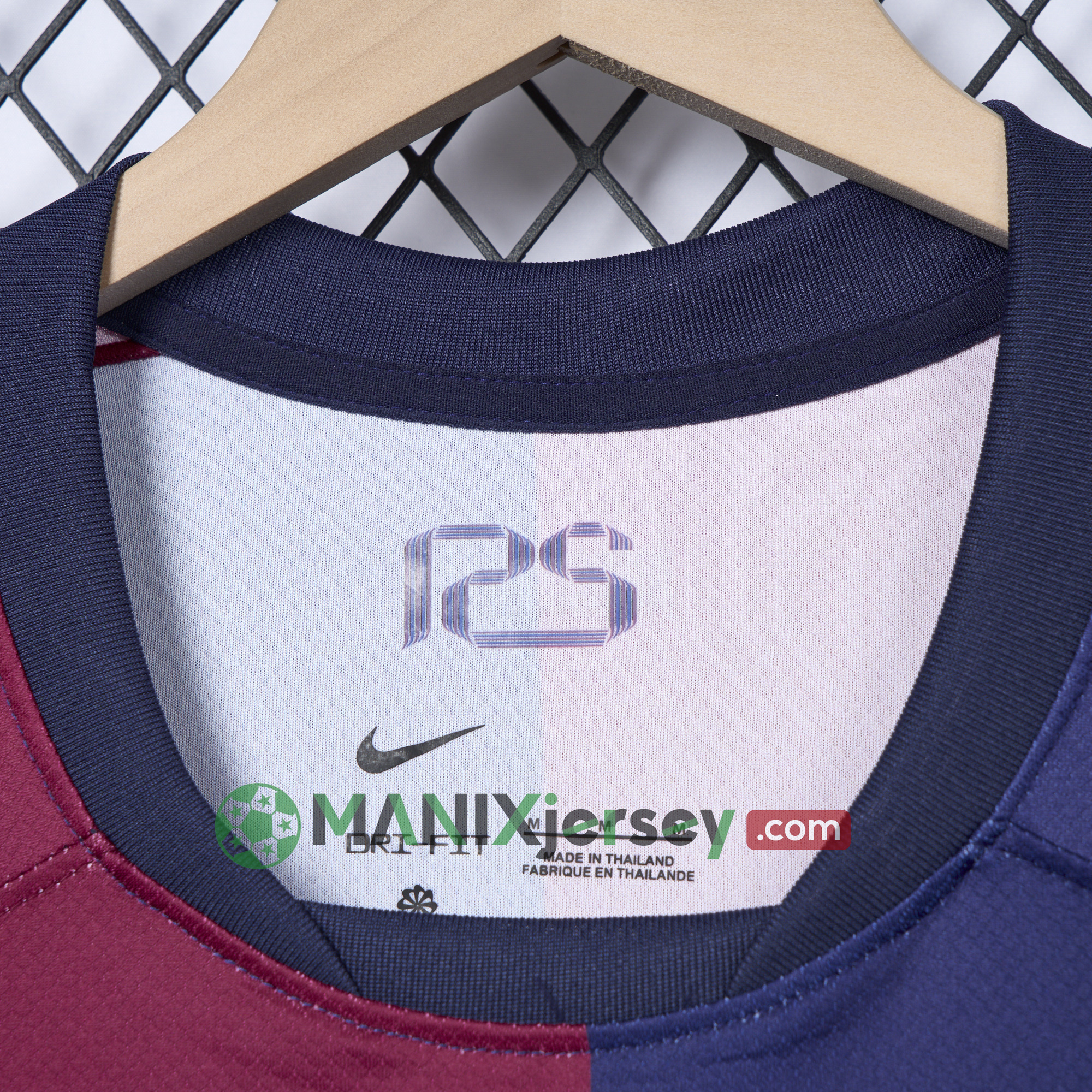 ManixJersey.com | Barcelona X CP 24-25 Home New Co-Branded Jersey - Fans Version -Customize Name, Number and Patch | Worldwide Shipping