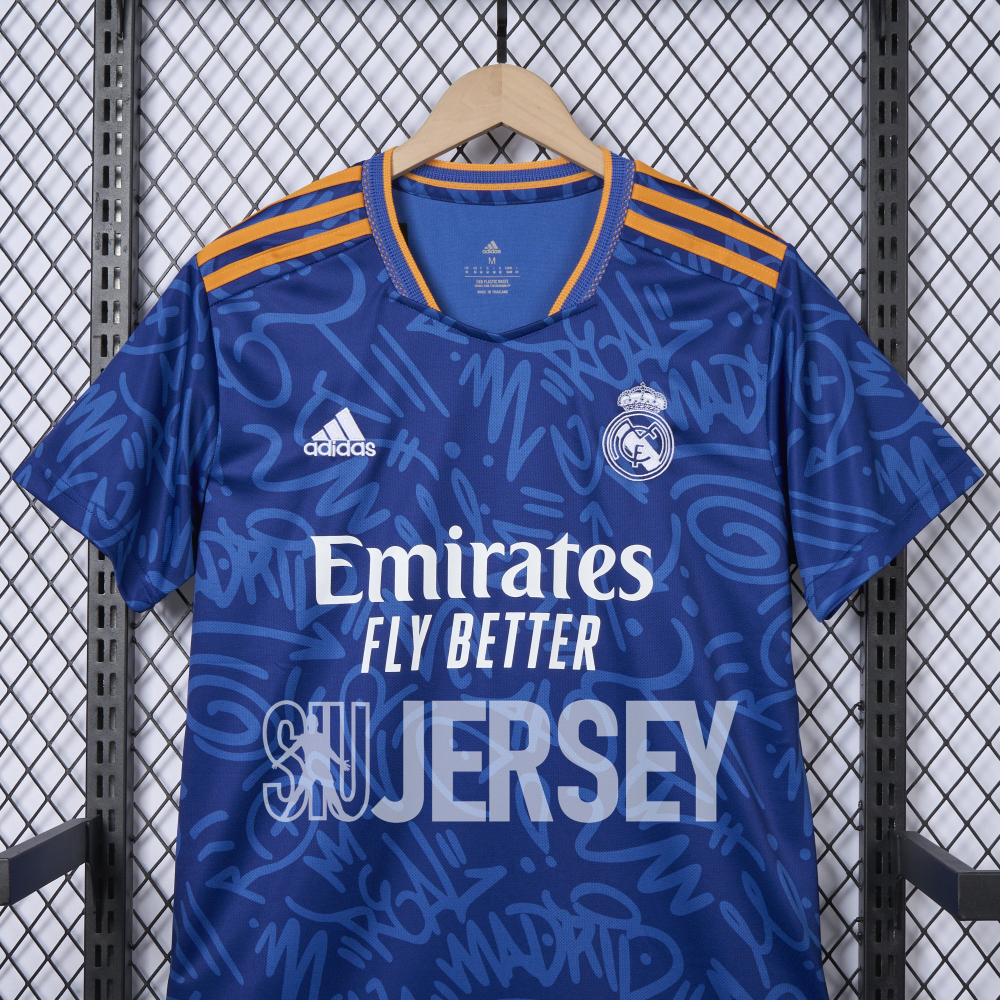 SIUjerseys-Retro Real Madrid 2021-22 Away Jersey