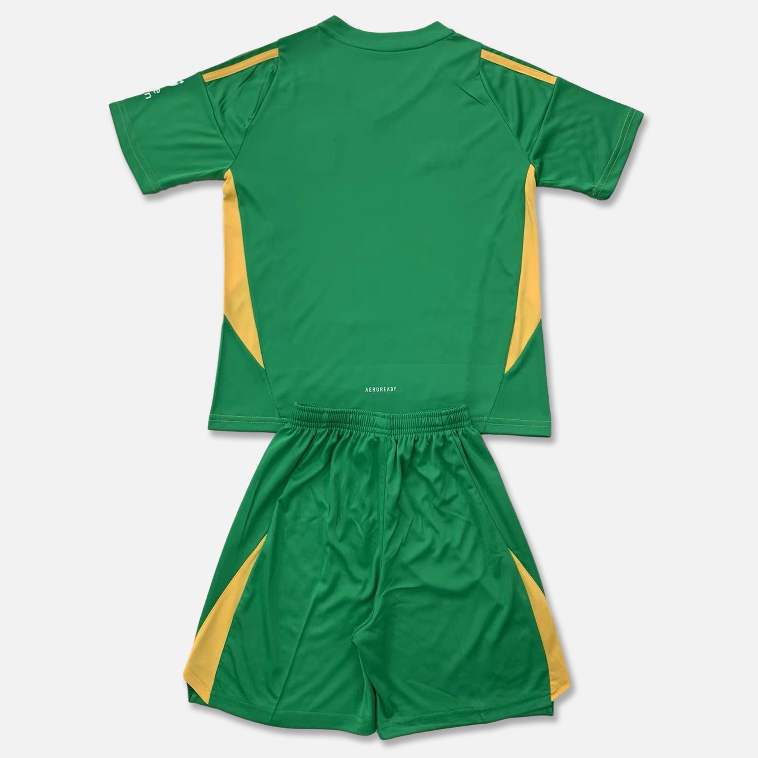 ManixJersey.com | Aston Villa 24-25 Fruit Green Goalkeeper Kids Kit -Customize Name, Number and Patch | Worldwide Shipping