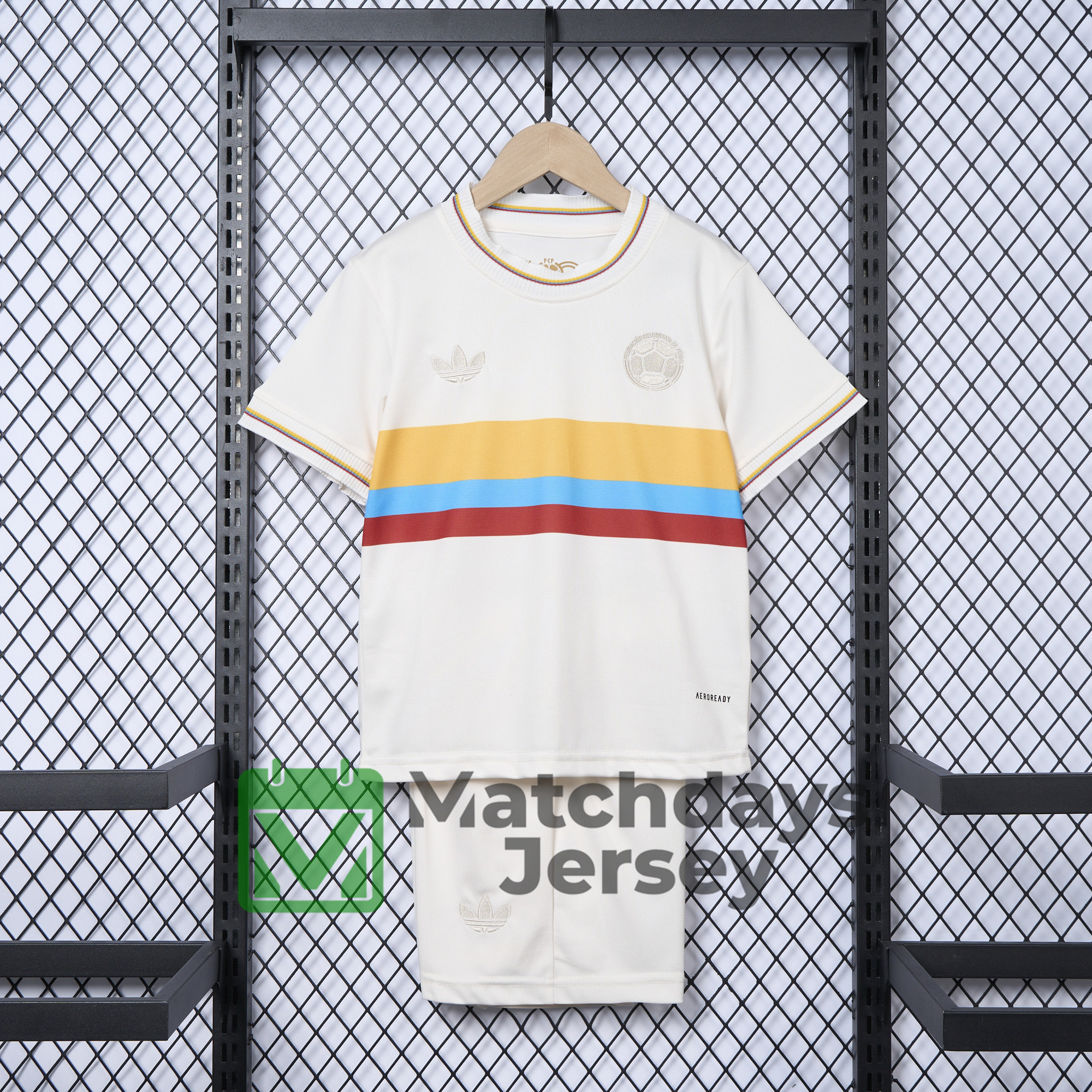 GlobeJersey-Colombia 2024 100th Anniversary Kids Kit