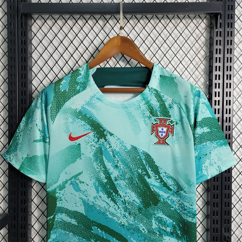 SIUjerseys-Portugal 2023 Green Training Jersey - Fans Version
