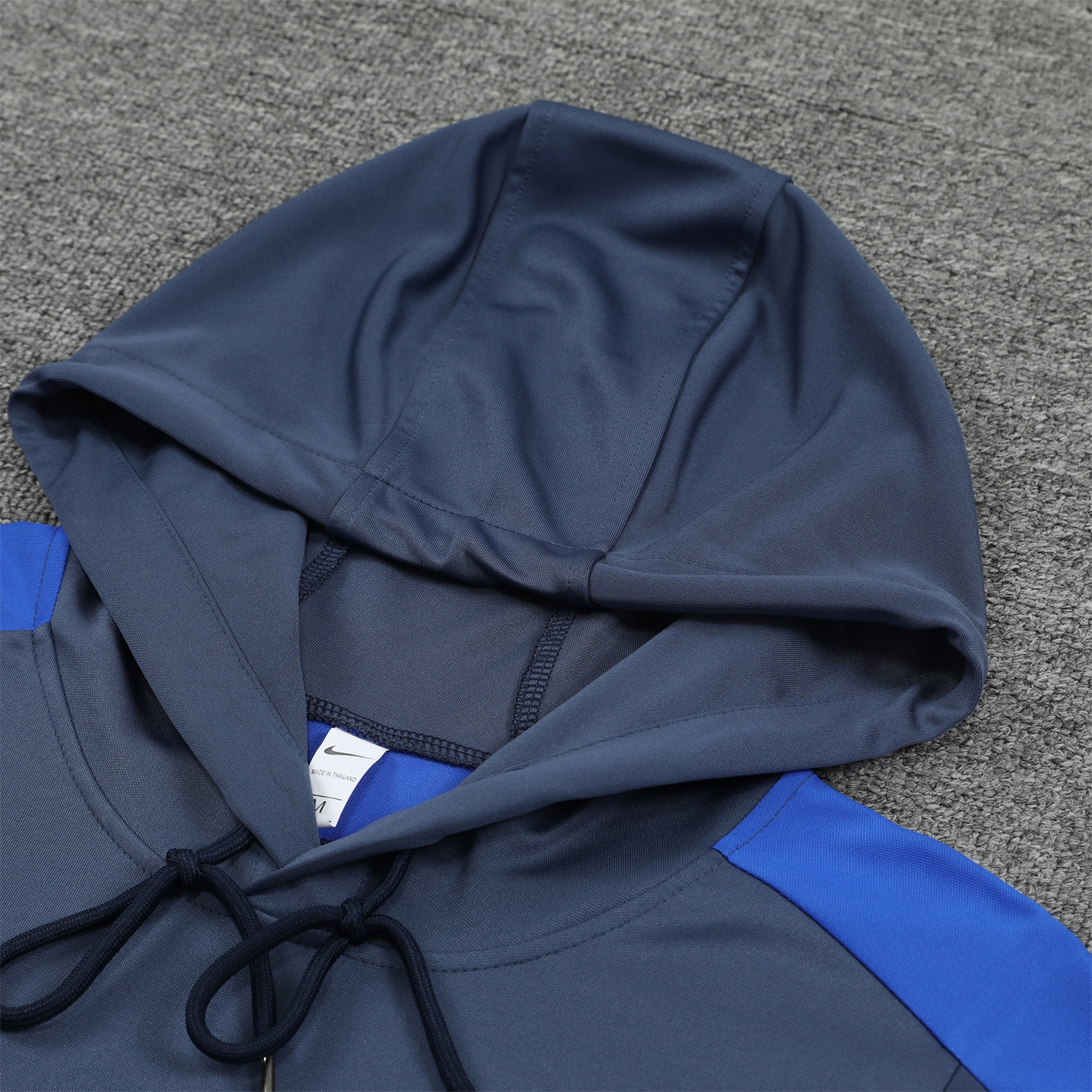 unitedfutballjersey-Inter Milan 24-25 Training Hoodie Set - Blue - Gray Hoodie and Pants